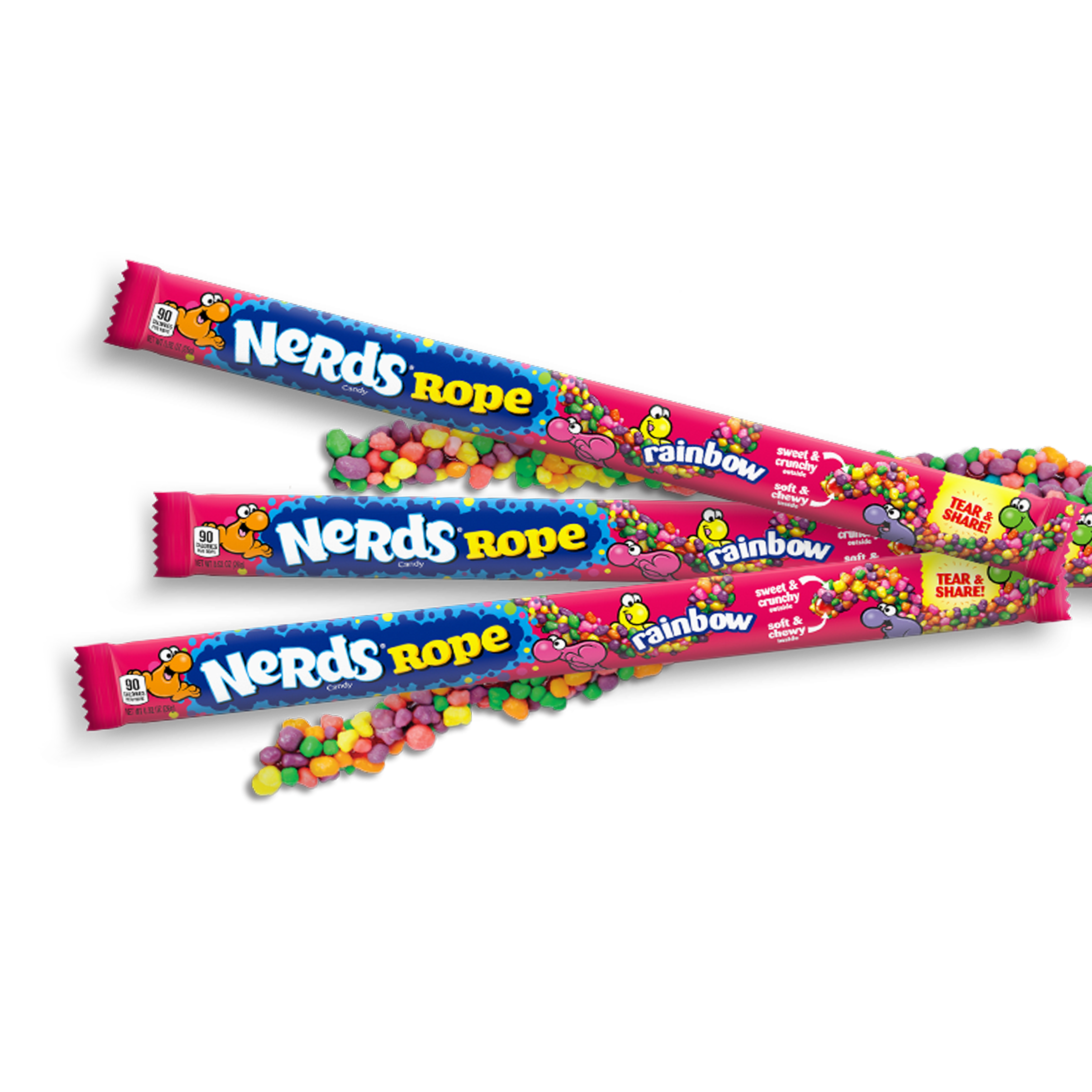 Nerds - Rainbow Rope | Amerikanische Snacks, Süßigkeiten und Drinks günstig online kaufen - Hookain Candy-Onlineshop- 4