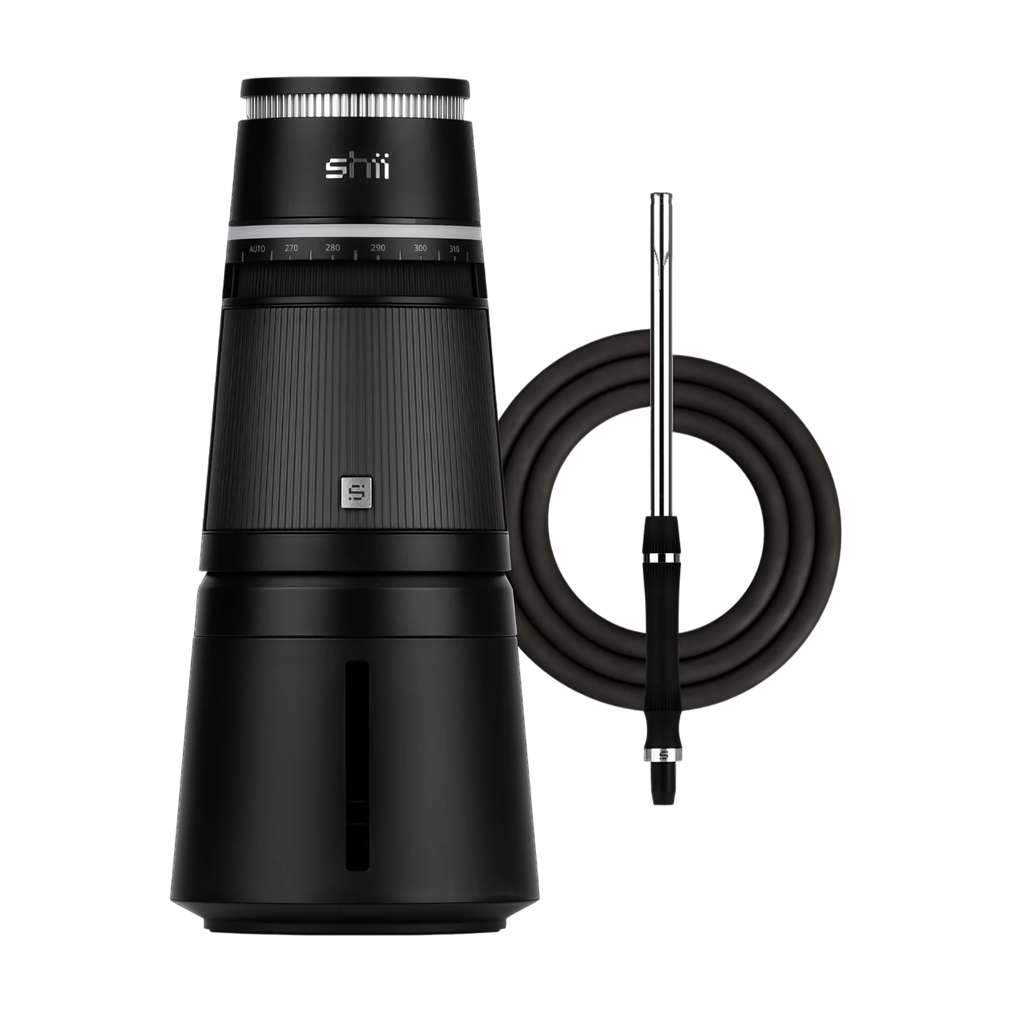shii Ink Black mit Soft-Touch-Schlauch und Mundst&uuml;ck