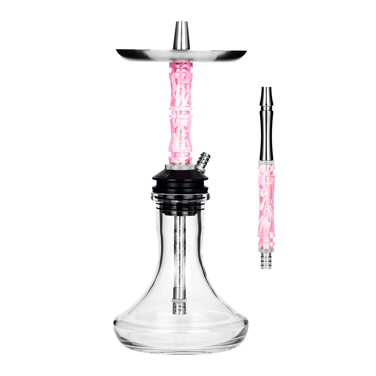 MOZE Breeze Two Wavy Pink Shisha Online bestellen