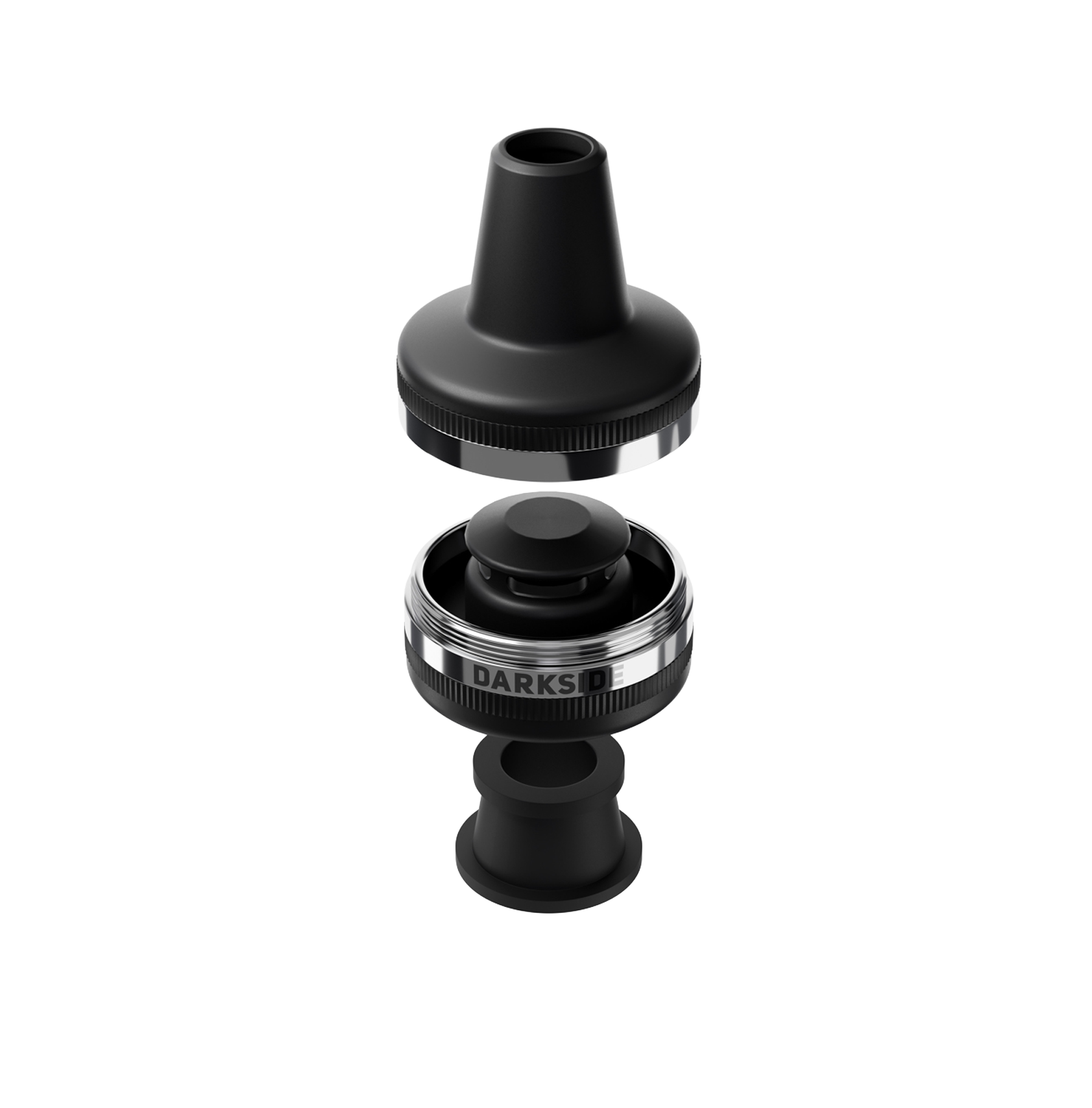 Darkside D-Catcher Pro Melasseauff&auml;nger &ndash; Edelstahl Schwarz 2