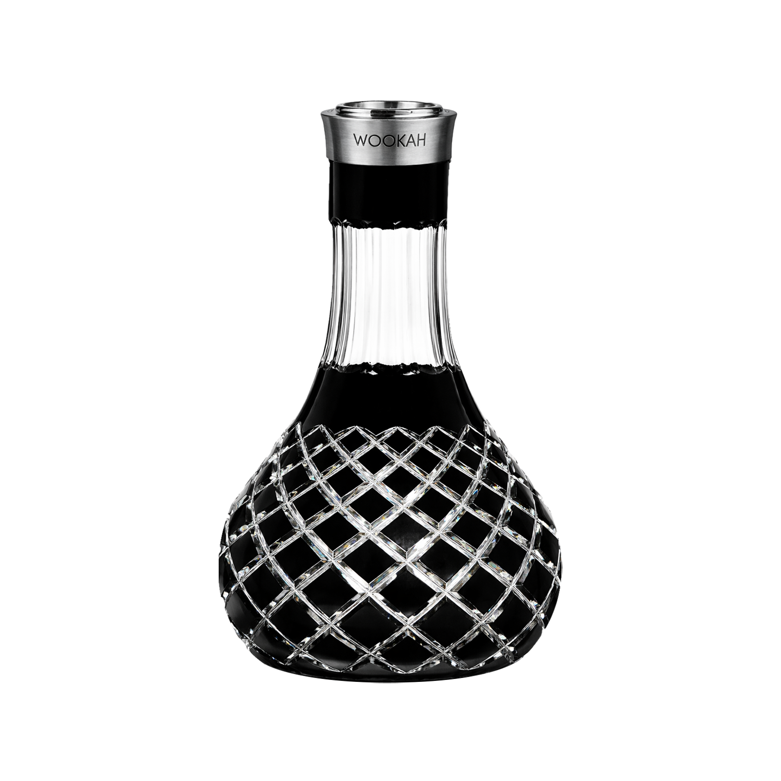 Wookah - Mastercut -  Check Black Glasbowl für Shisha bestellen 1