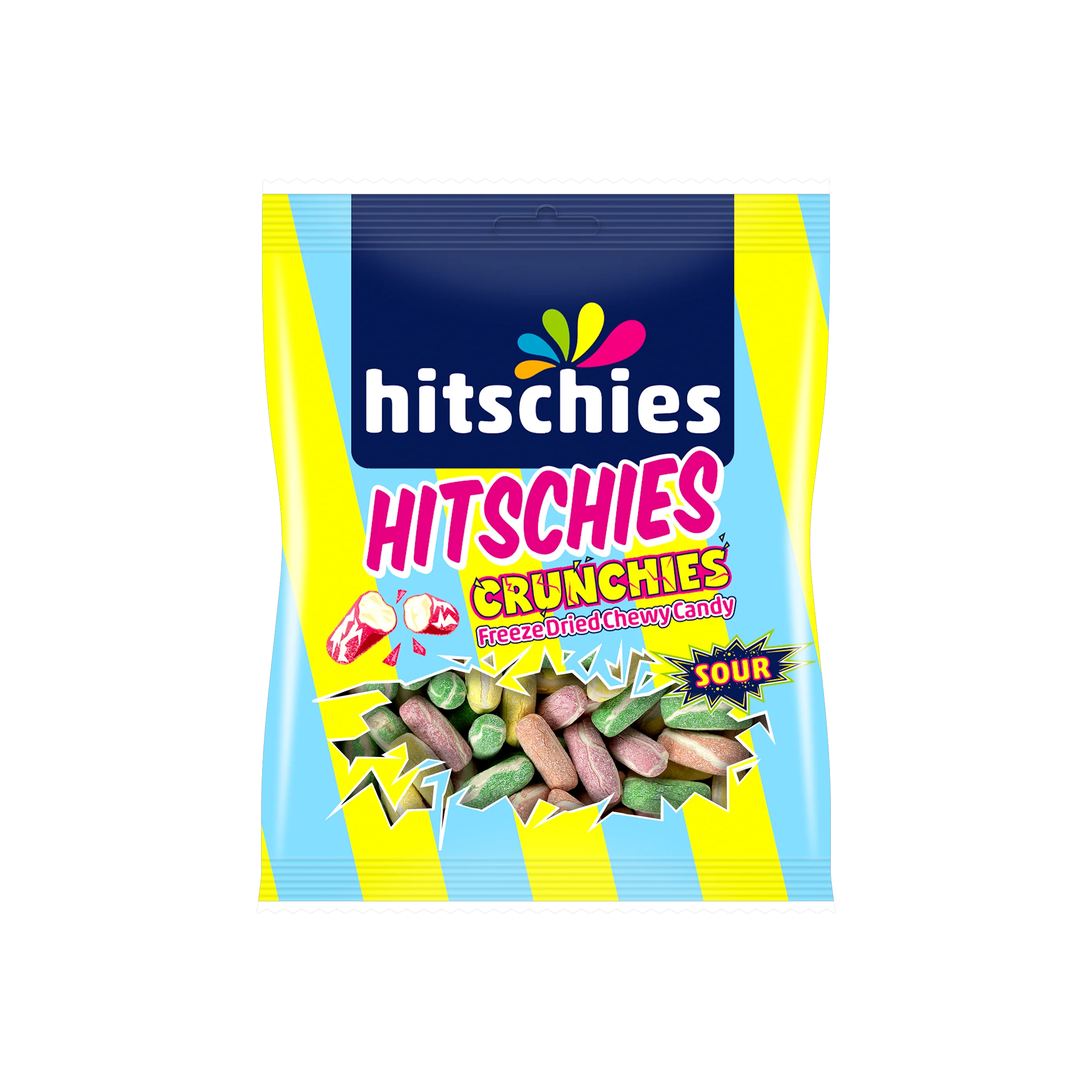 Hitschies - Kaubonbon Crunchies Sour Mix - 75 g 2