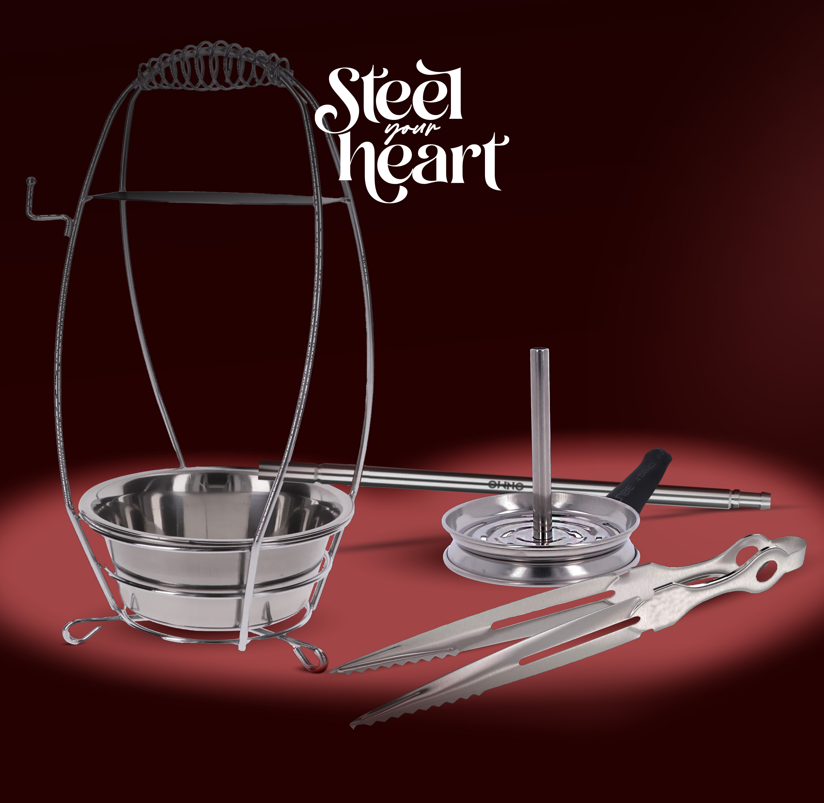 Bundle - Hookah Accessories - Steel your Heart