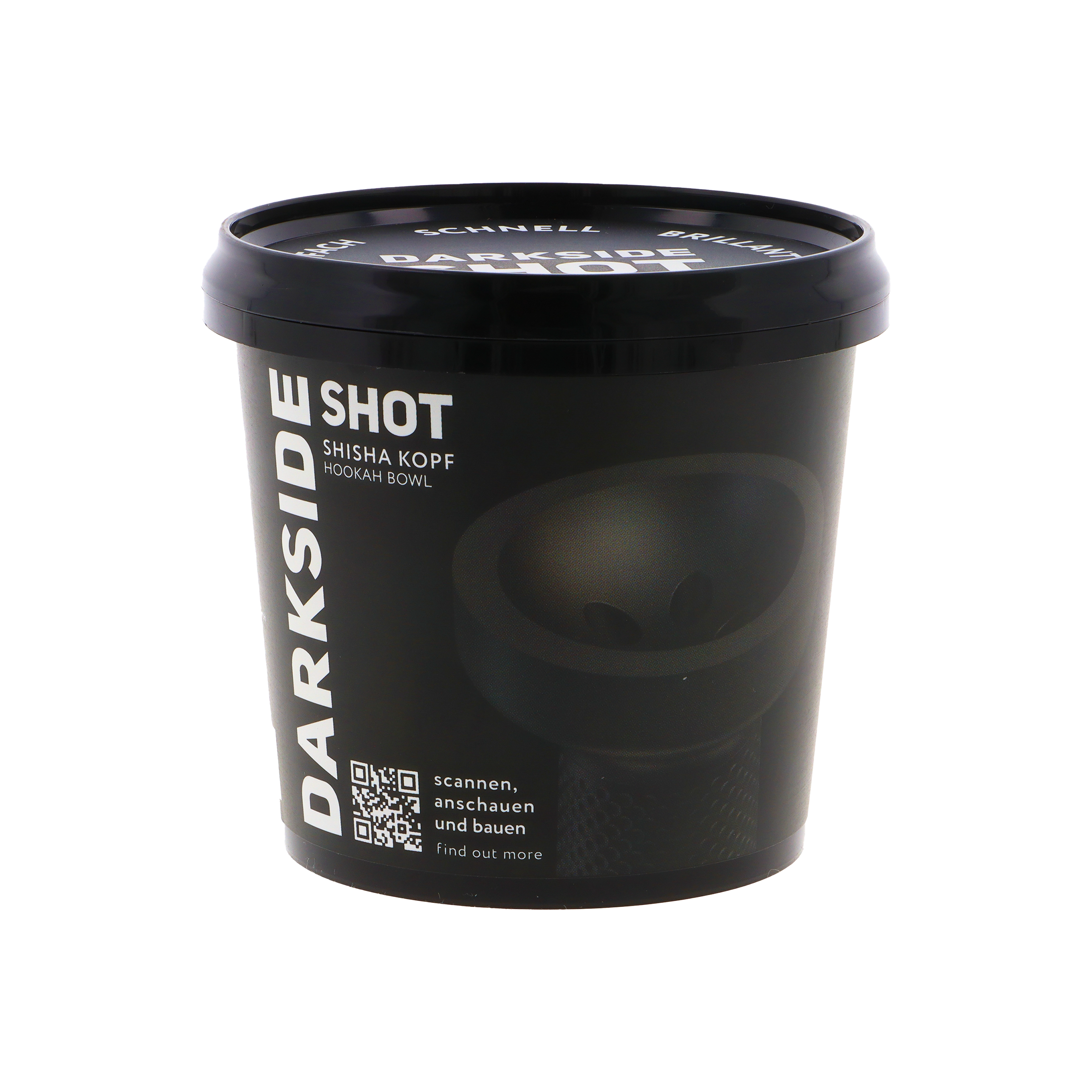 Darkside Shot Bowl - Mehrloch-Kopf - Black | Alle neuen Shisha-Köpfe günstig kaufen im Hookain Onlineshop-4