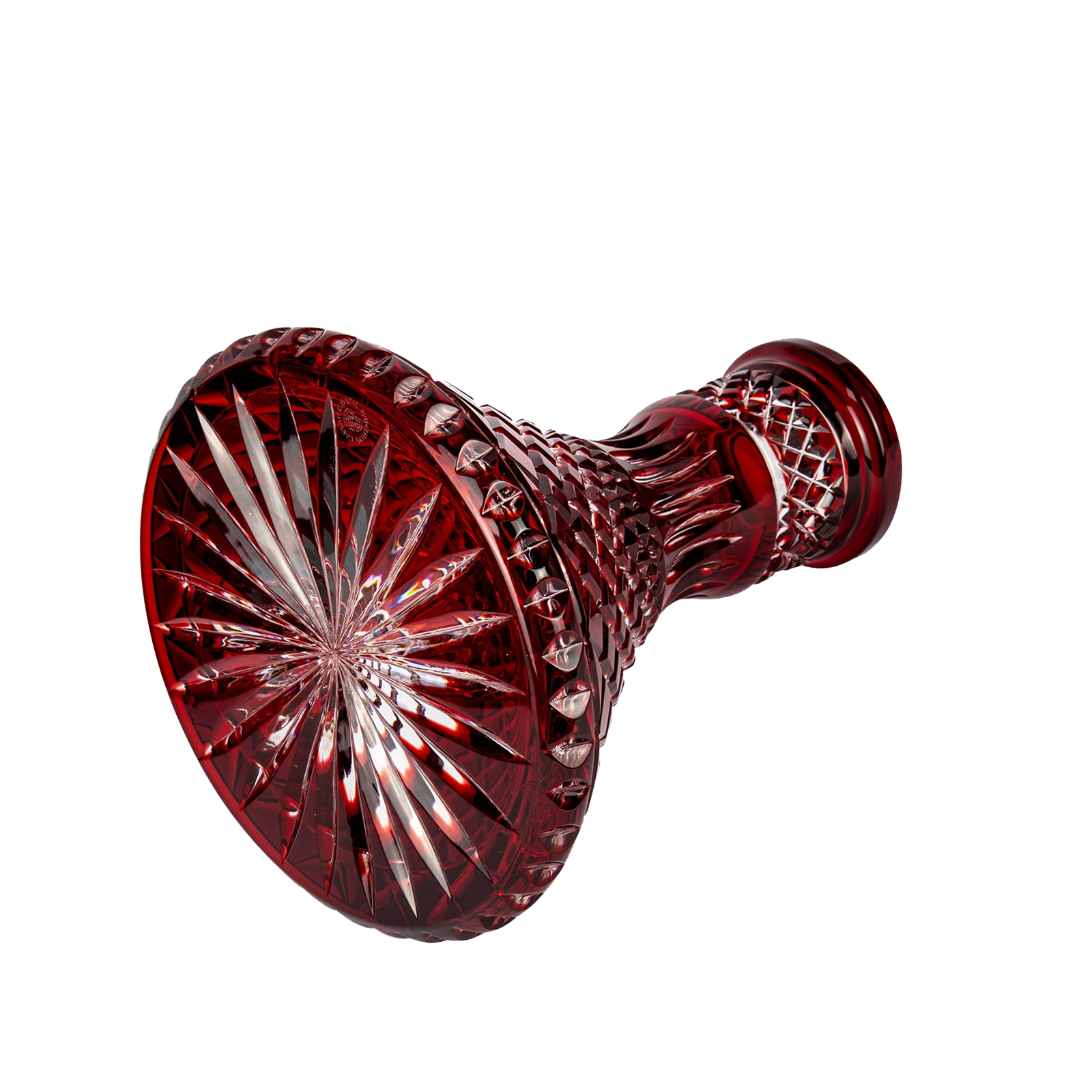 Moze Exclusive - Glass Cone - Crown Cut - Red 2