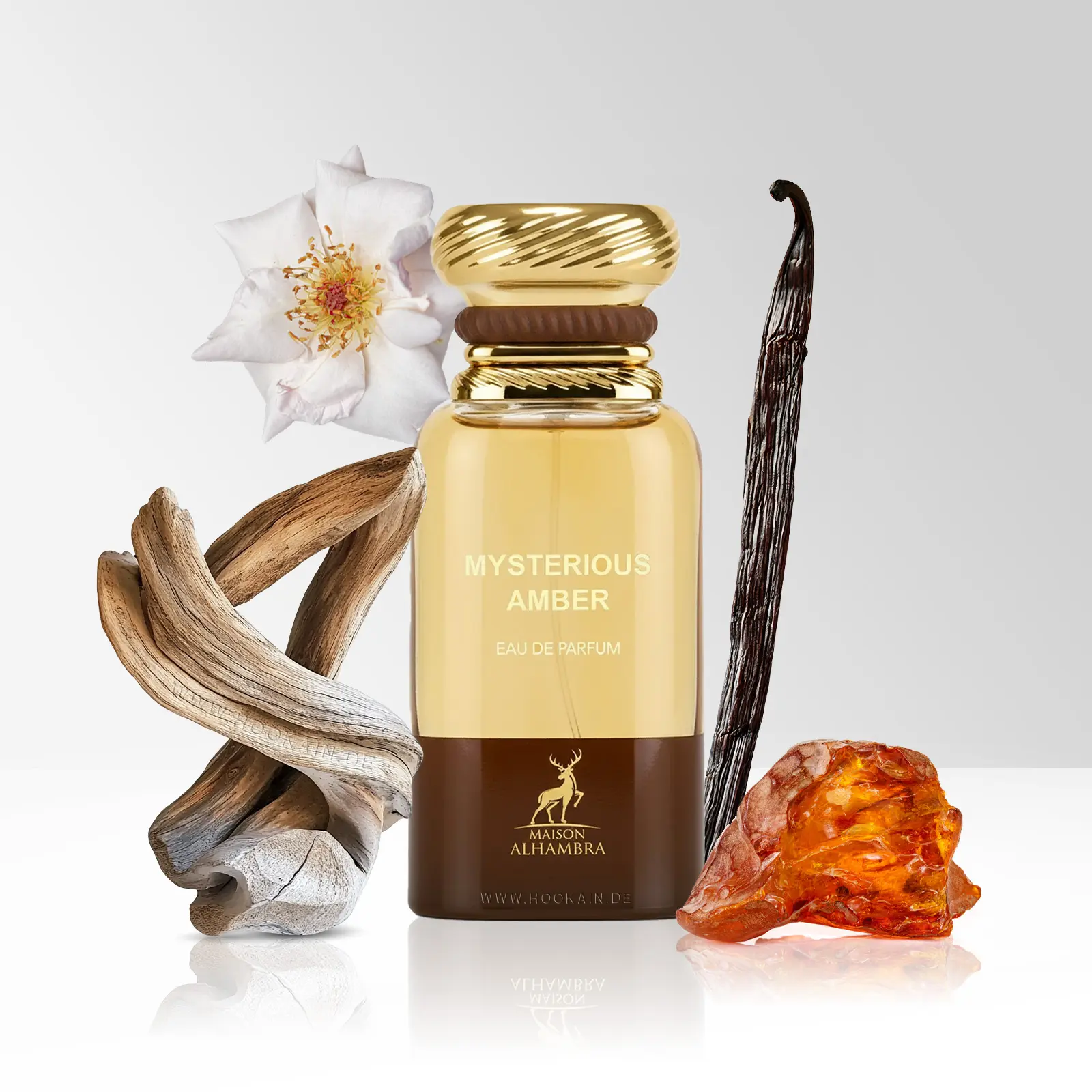 Maison Alhambra Mysterious Amber 80 ml Eau de Parfum &ndash; Unisex-Duft. 1