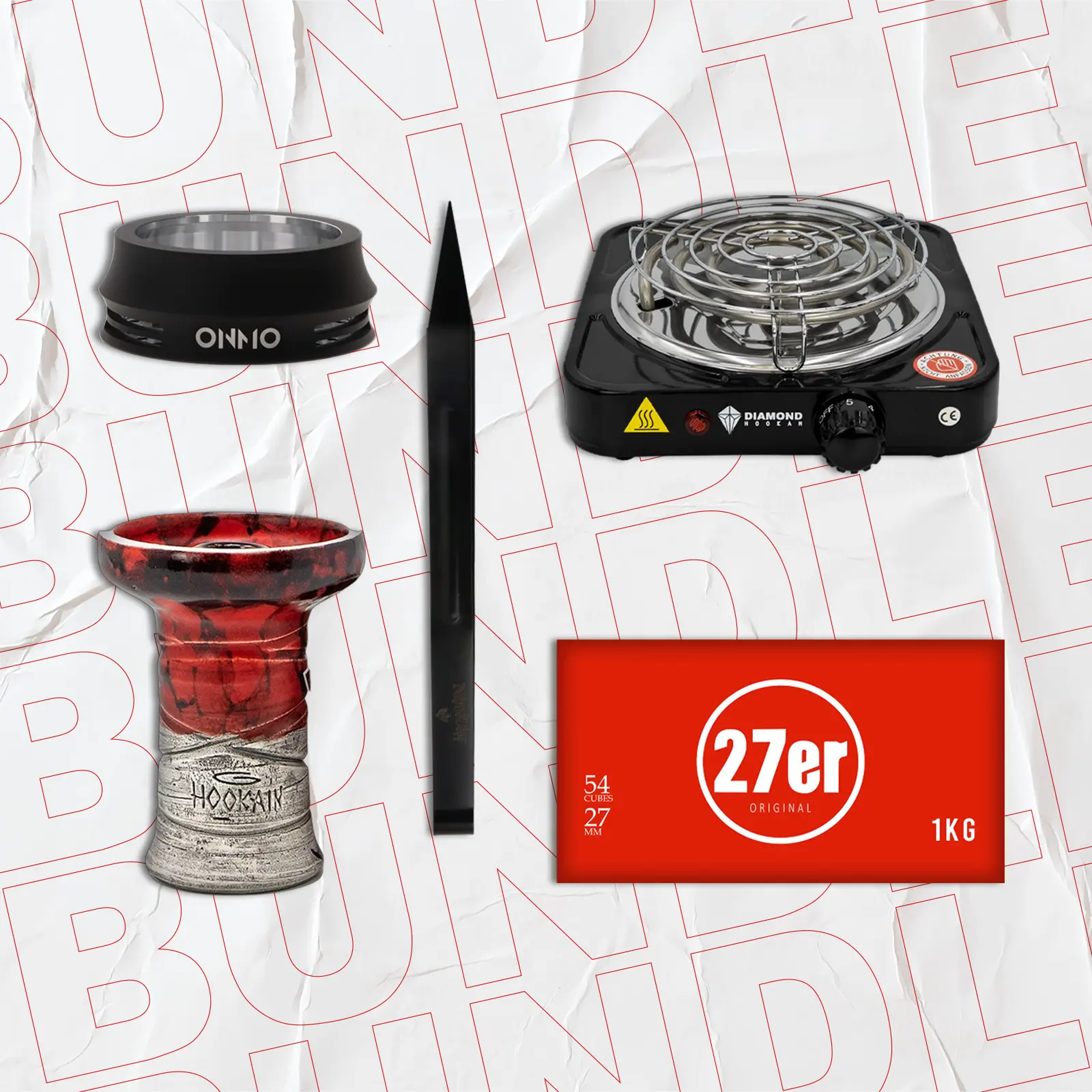 Bundle - Shisha Kohle Starter Set günstig kaufen 1