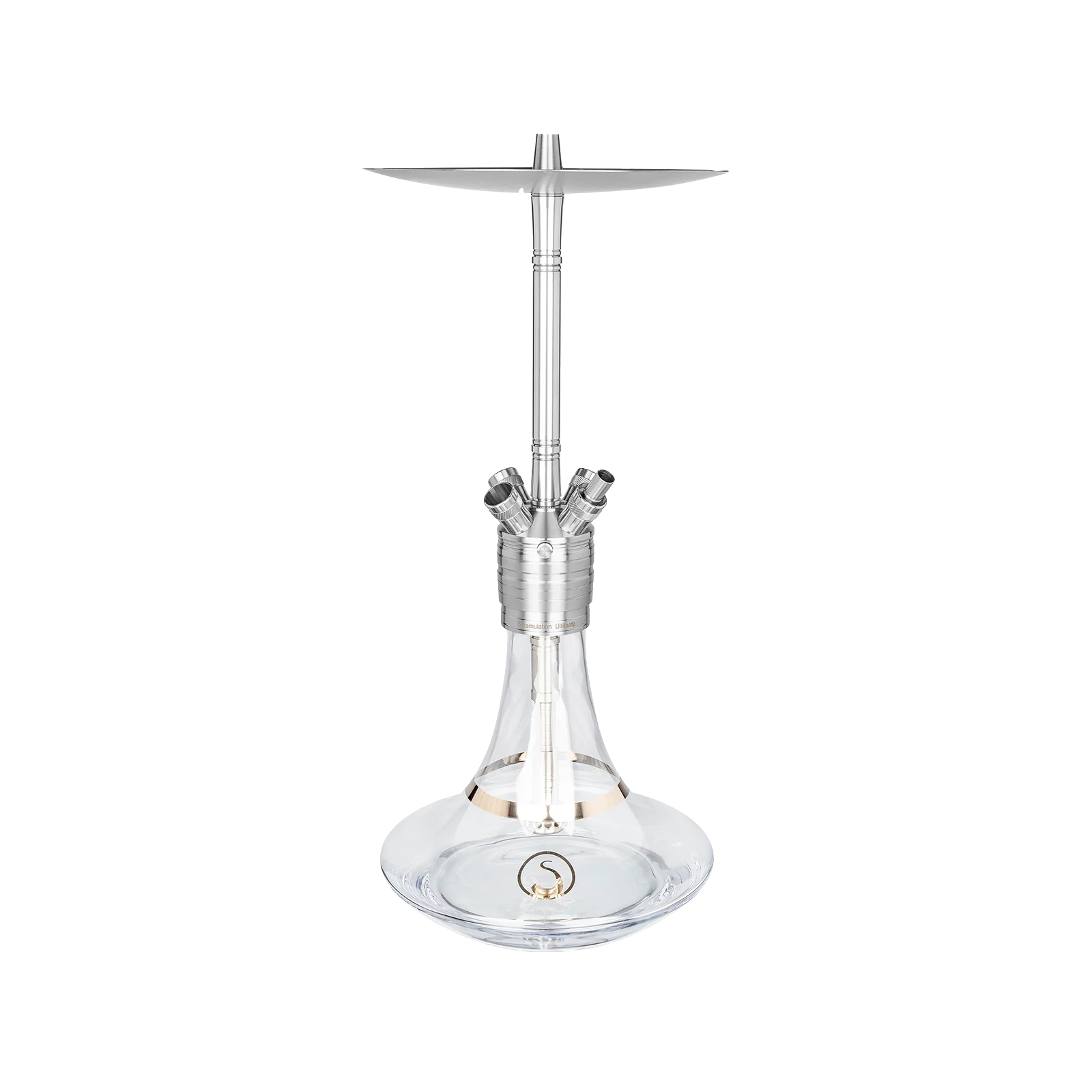 Steamulation Gen. III Clear Shisha – Premium 4-Schlauch Wasserpfeife 1