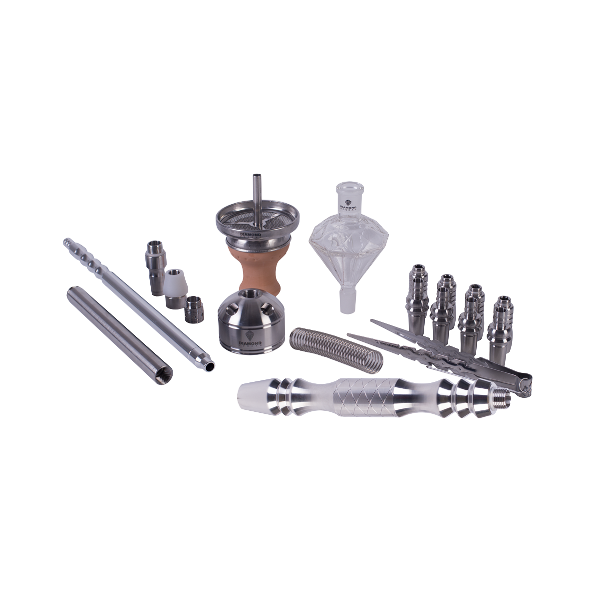 Diamond Hookah - Citrine 6.0 - Transparent