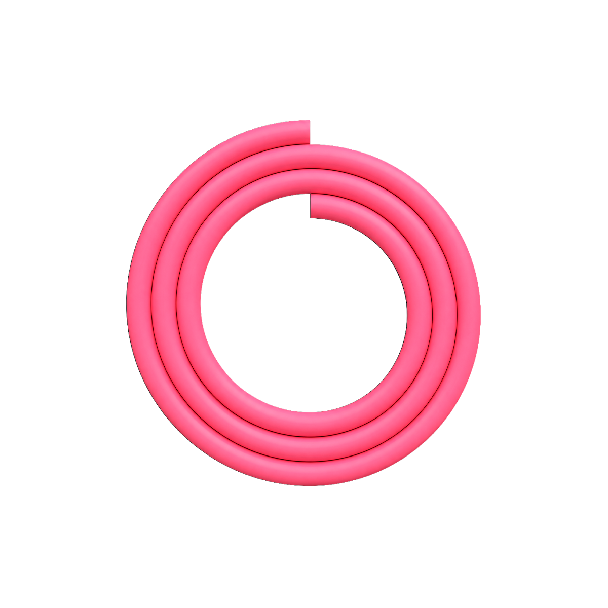 Diamond Hookah - Schlauch - Pink - Matt 1