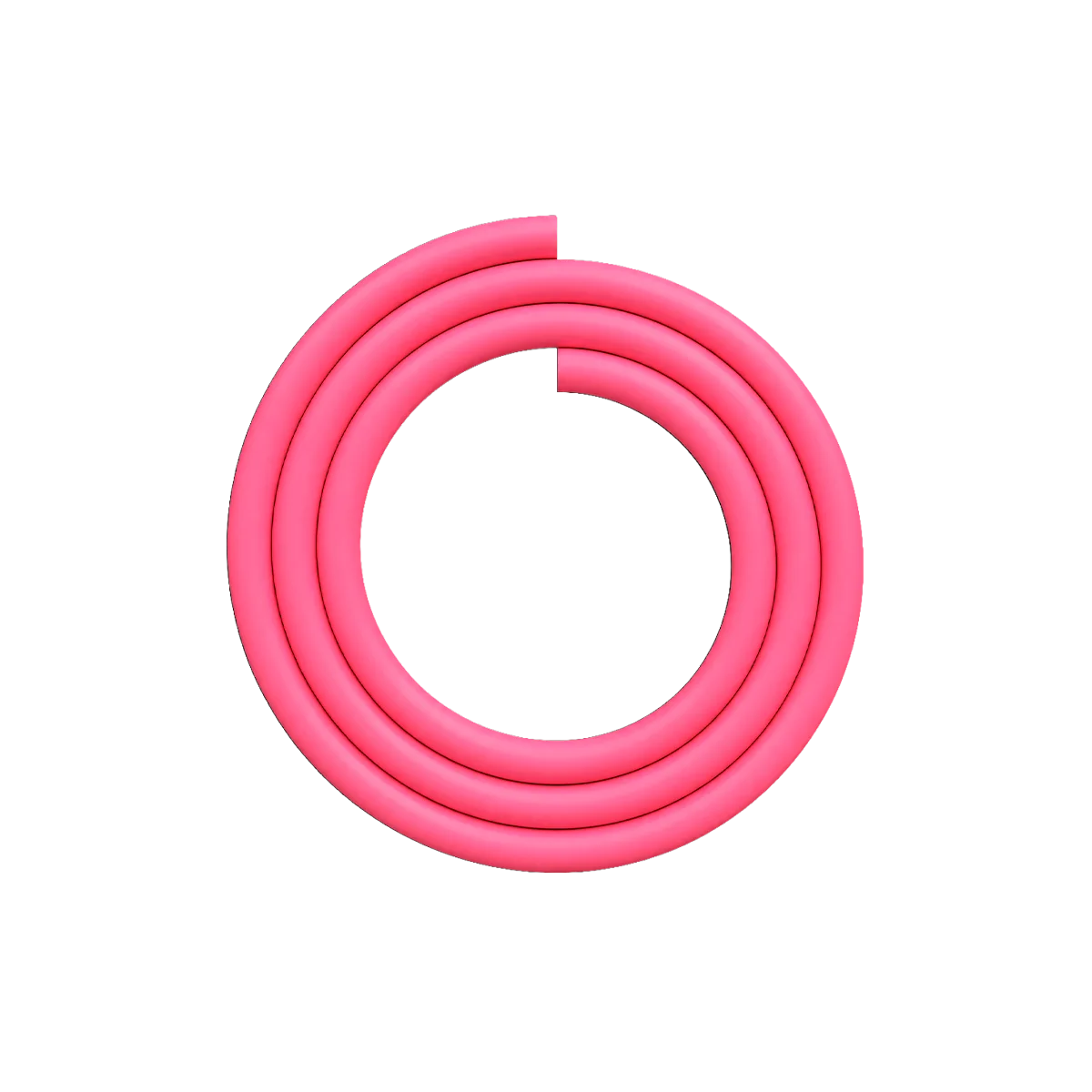 Diamond Hookah - Schlauch - Pink - Matt 1