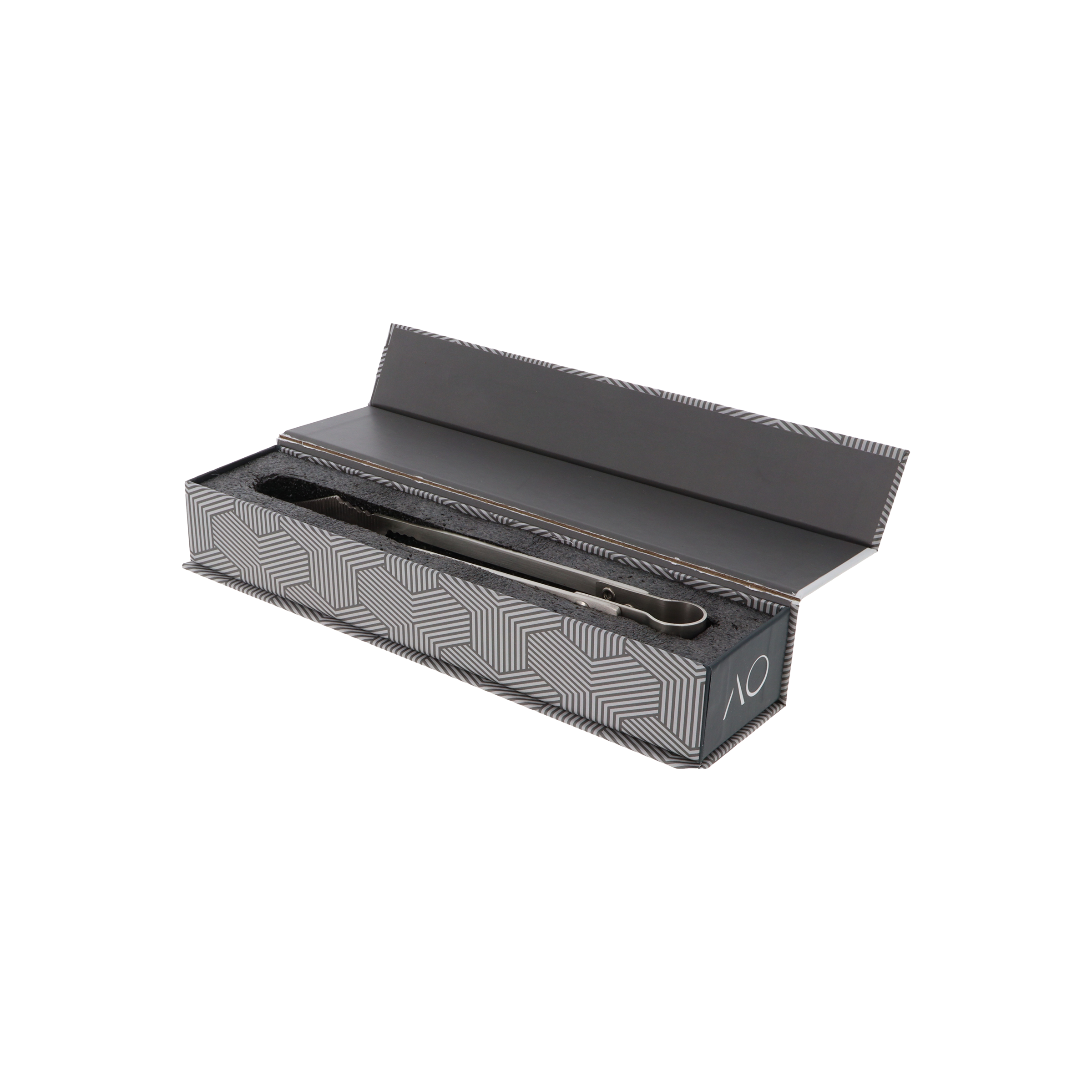 AO - Coitelo - Coal - Tongs - Stainless Steel - Silver