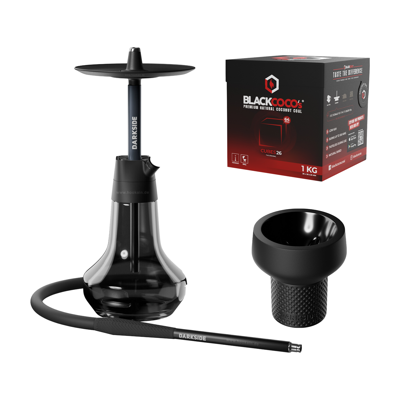 Darkside All Dark Everything Bundle – Edelstahl & Keramik im Set 2