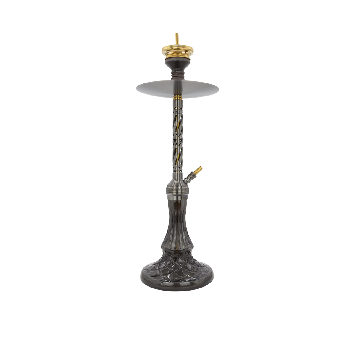 Diamond Hookah - Huracann 11.00 - Schwarz-Gold 2