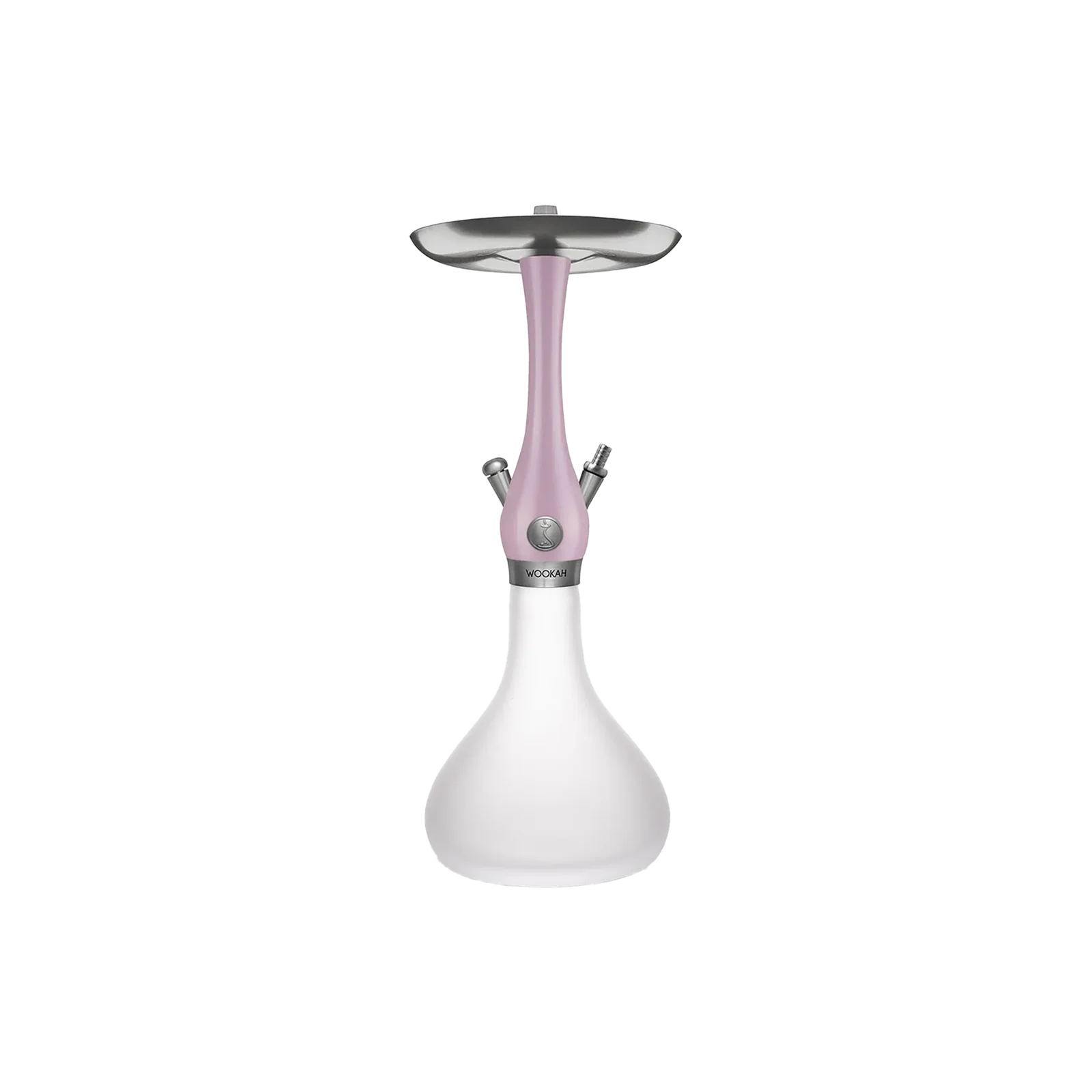 WOOKAH Mini Shisha Set &ndash; Mauve Body & Misty Smooth Vase &ndash; Exklusives Bundle