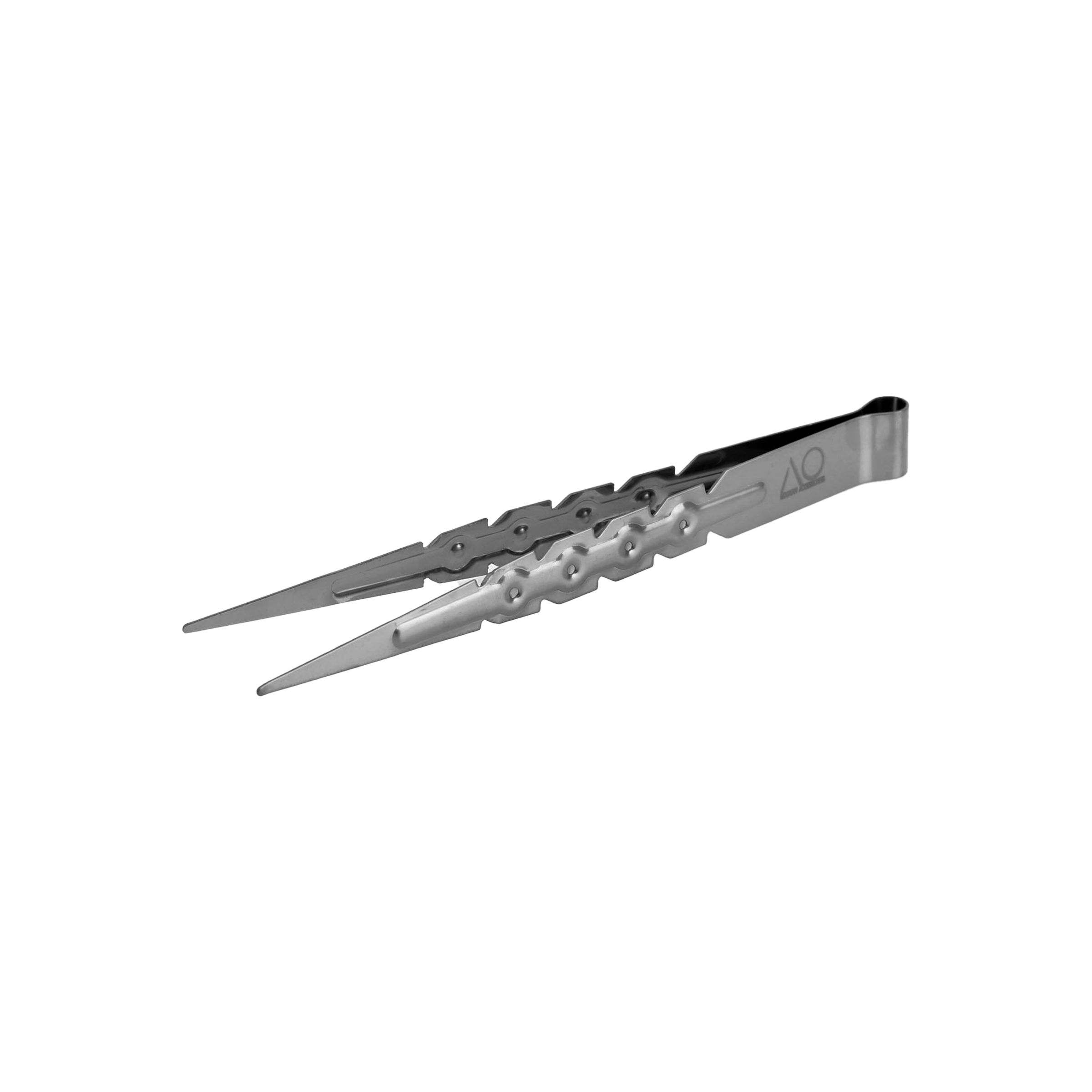AO Kohlespitzzange Edelstahl Gun Metal | Shisha Zubehör kaufen 1