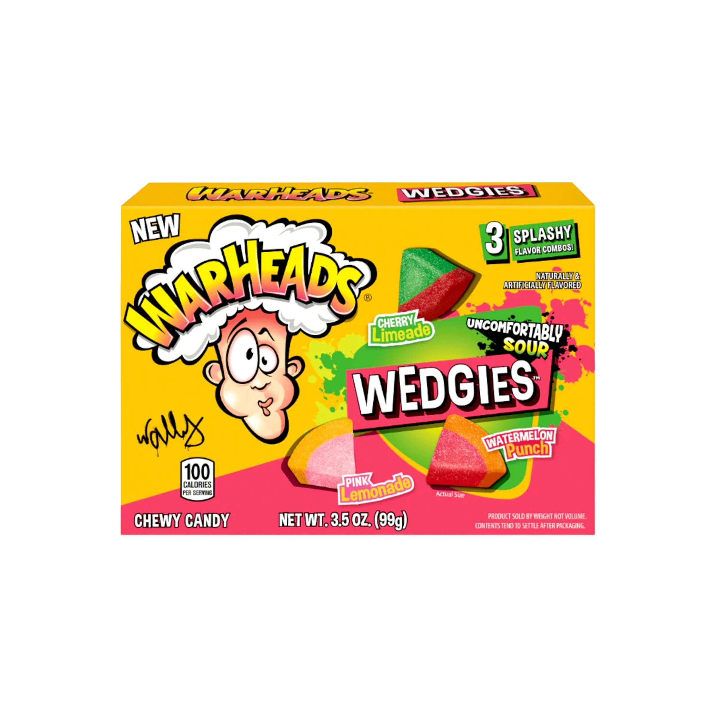 Warheads Sour Wedgies 99g | Amerikanische Snacks günstig online kaufen - 2 Warheads Sour Wedgies 99g | Amerikanische Snacks günstig online kaufen - 2