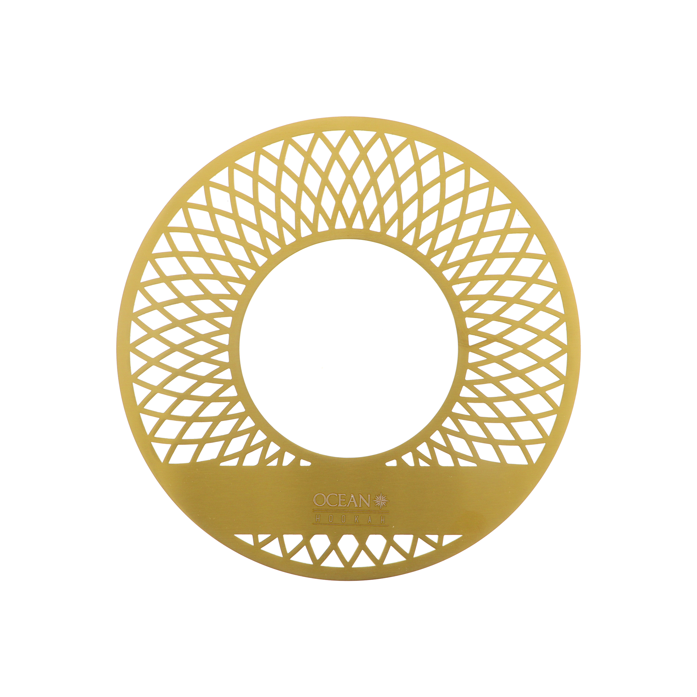Coal Plate Mesh - Gold