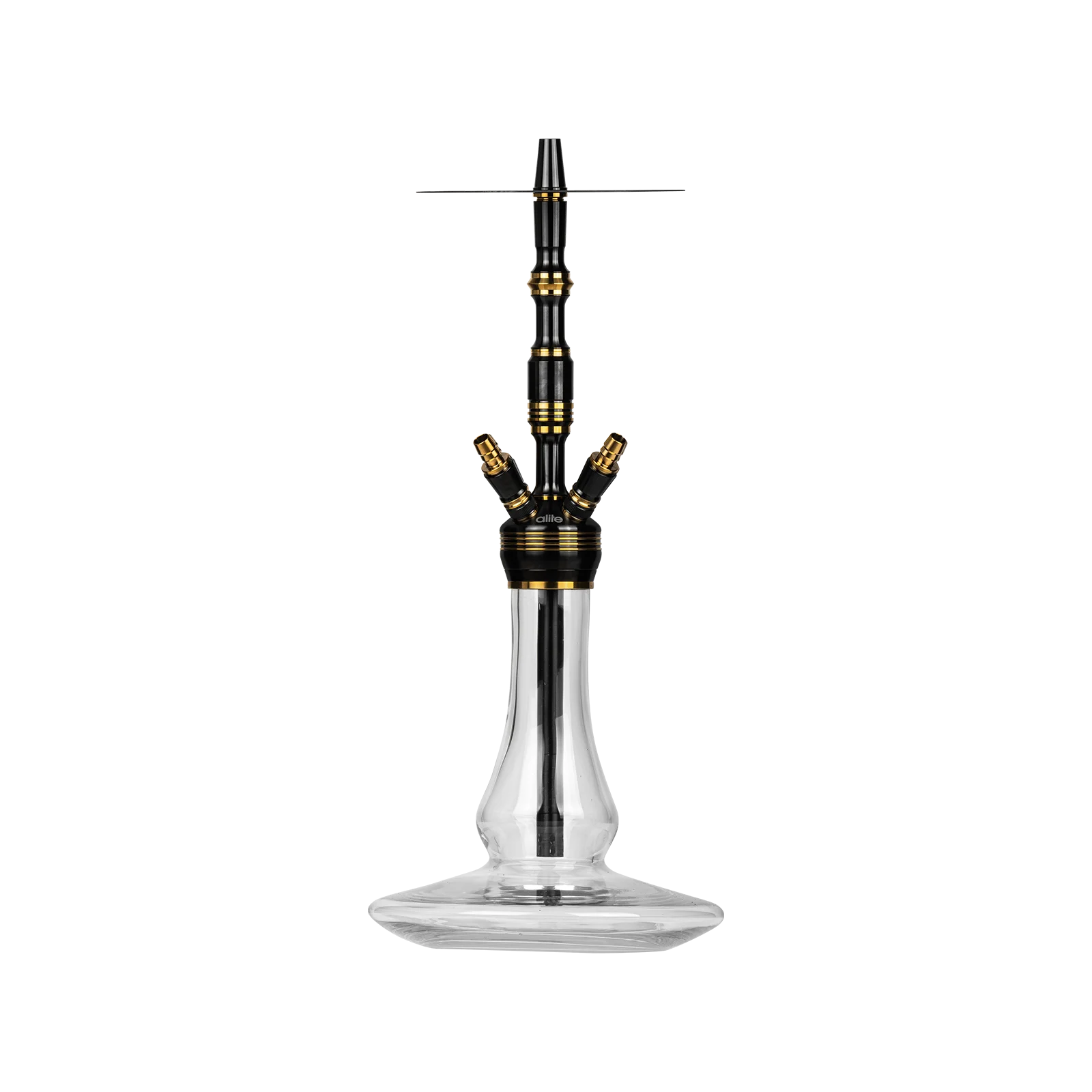 Alite Bash Squad Schwarz Gold Wasserpfeife – Hochwertig & Modern 2 Alite Bash Squad Schwarz Gold Wasserpfeife – Hochwertig & Modern 2