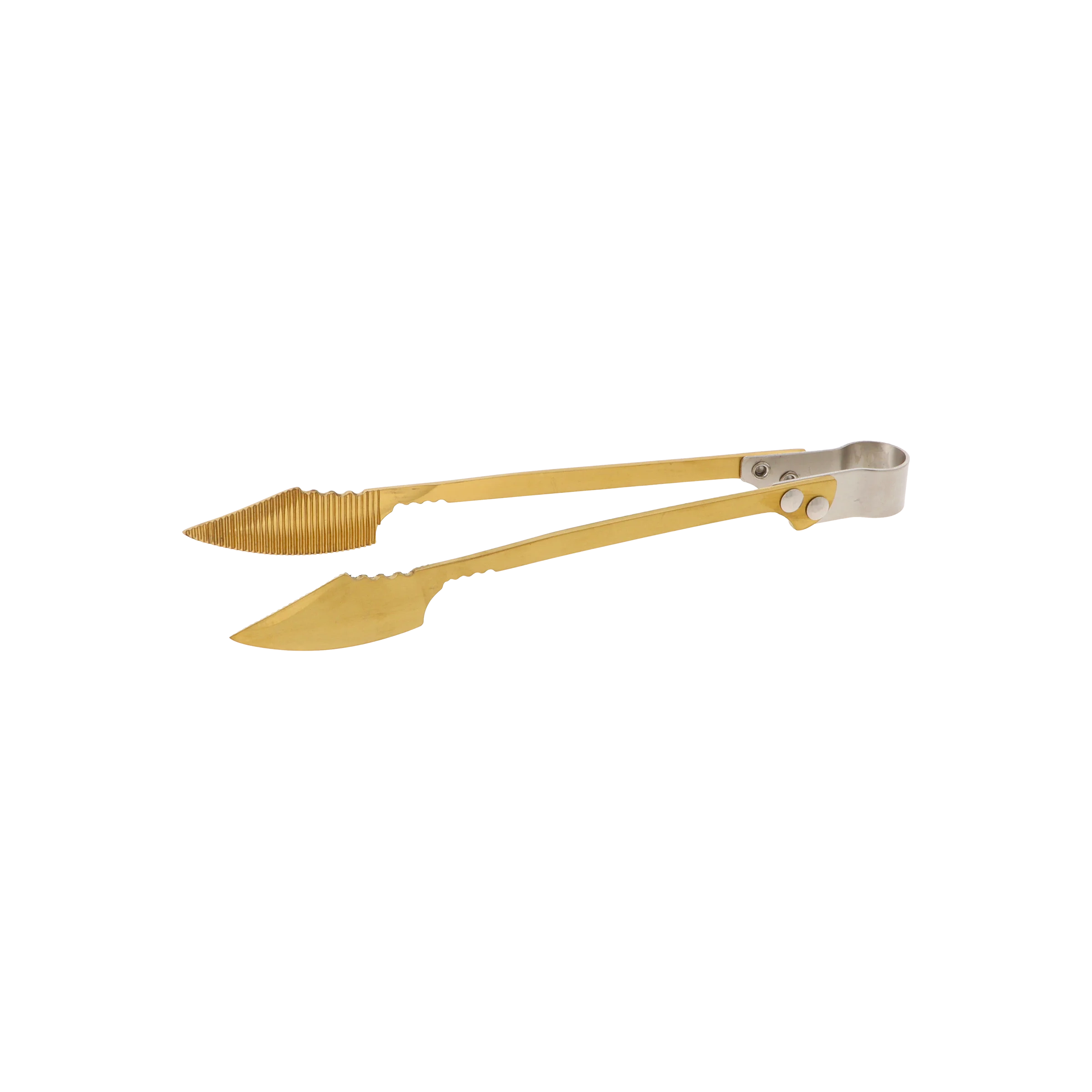 AO - Coitelo - Coal - Tongs - Stainless Steel - Gold