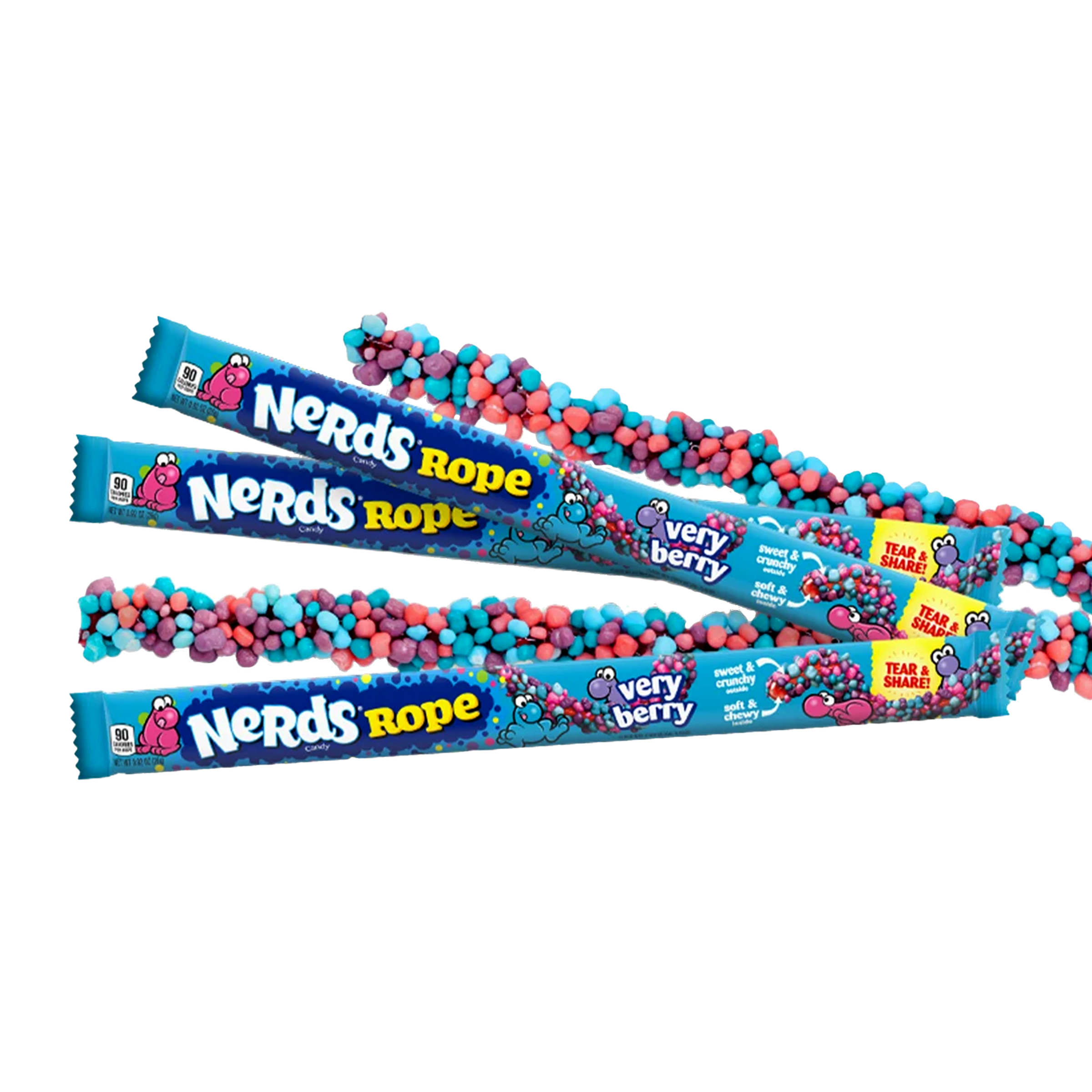 Nerds - Very Berry Rope - 26 g | Amerikanische Süßigkeiten kaufen 1