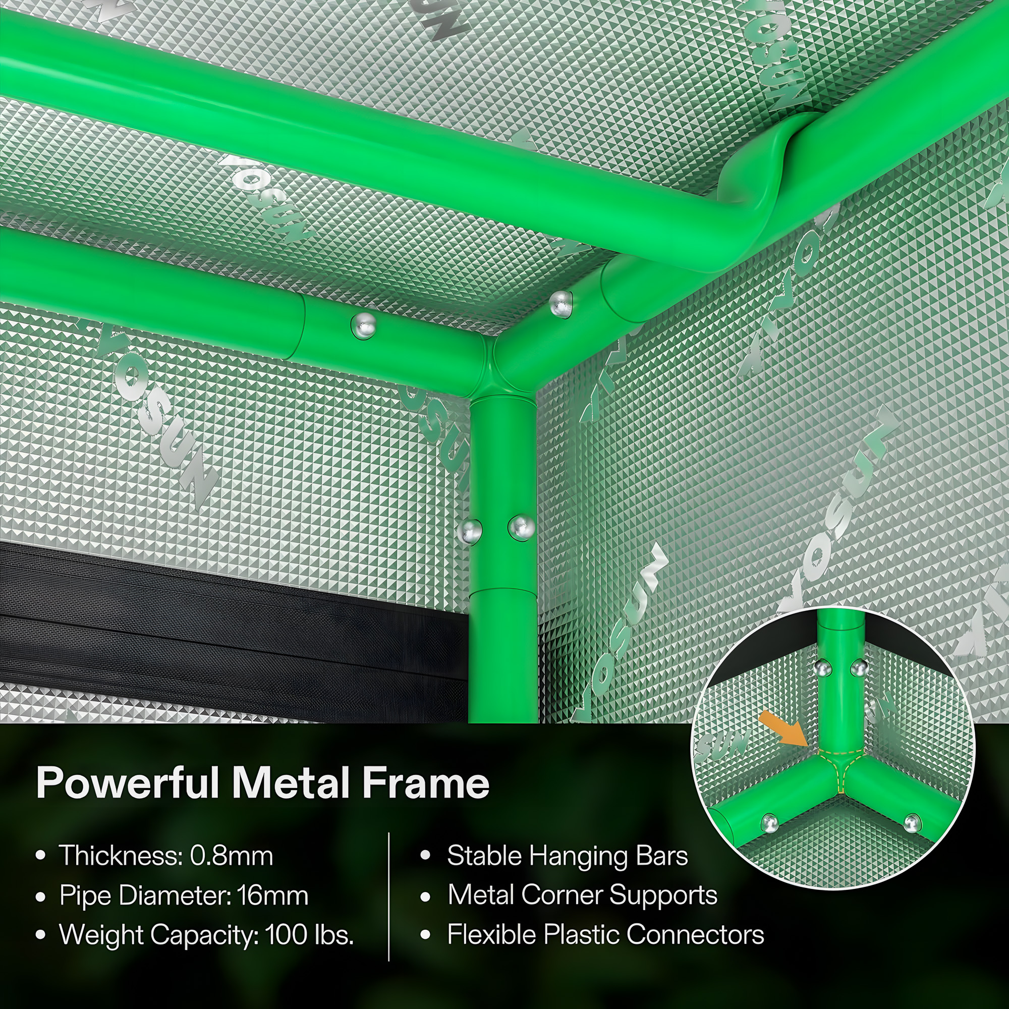 Komplettset für den Indoor-Anbau mit Vivosun Growbox, LED-Licht, Lüfter und Zubehör 3 Komplettset für den Indoor-Anbau mit Vivosun Growbox, LED-Licht, Lüfter und Zubehör 3
