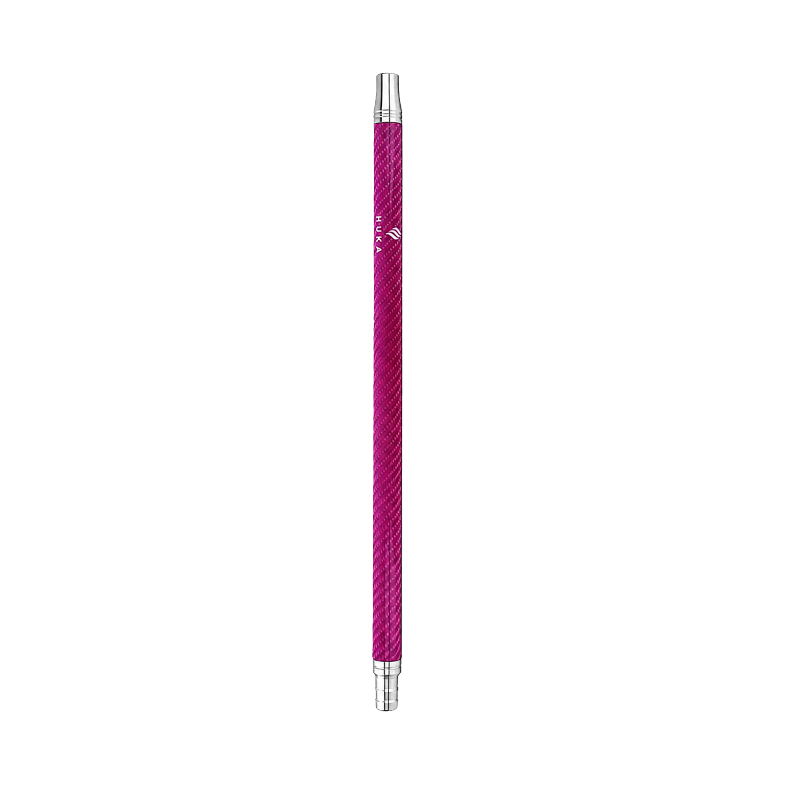 Huka Carbonmundst&uuml;ck Pink &ndash; 30 cm Carbon Edelstahl  1