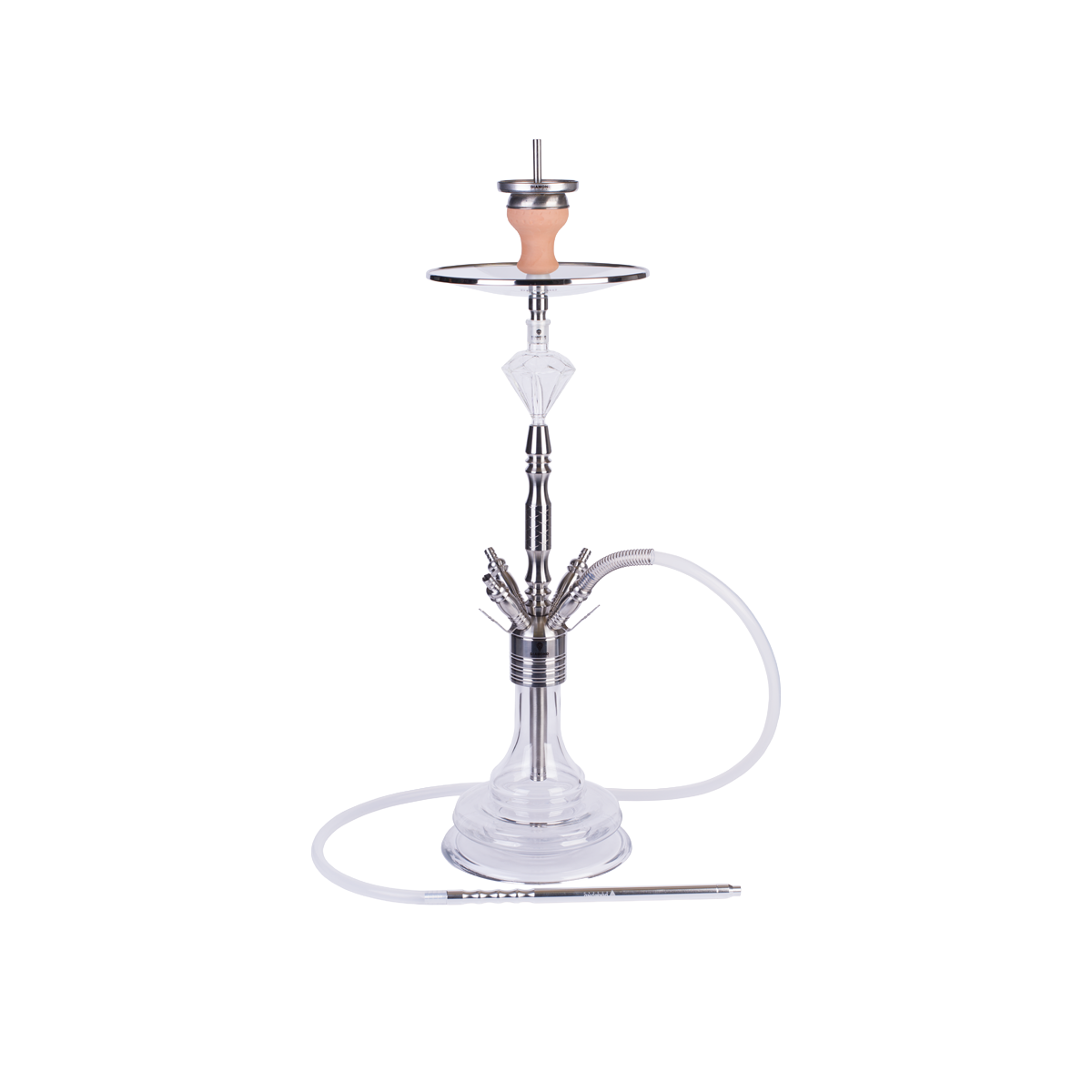Diamond Hookah - Citrine 6.0 - Transparent