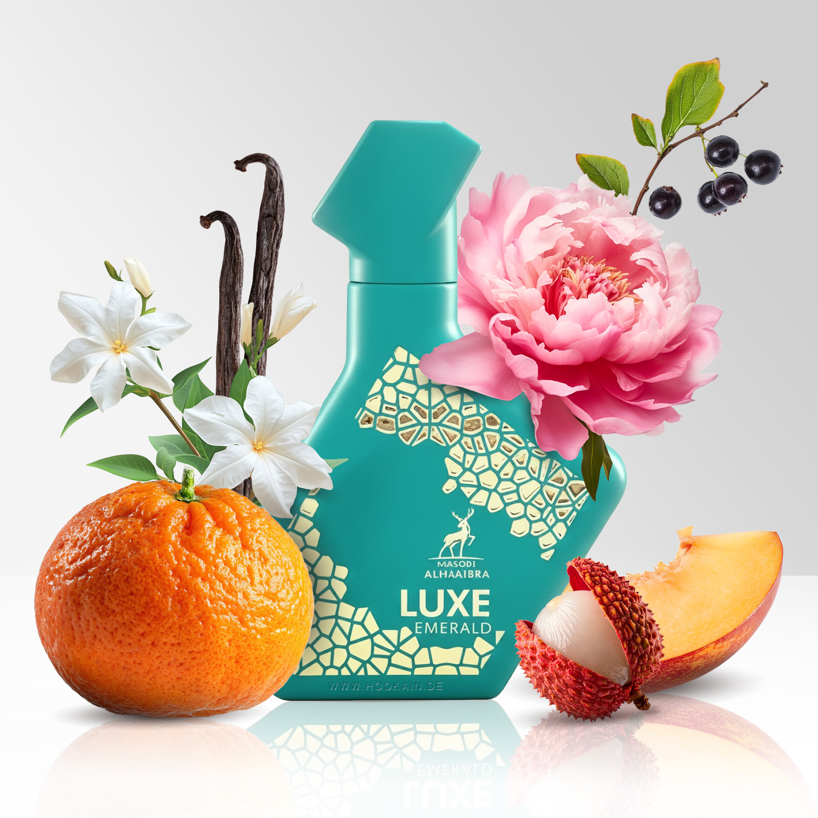 Maison Alhambra Luxe Emerald 100 ml Eau de Parfum – Zitrisch & Blumig 1