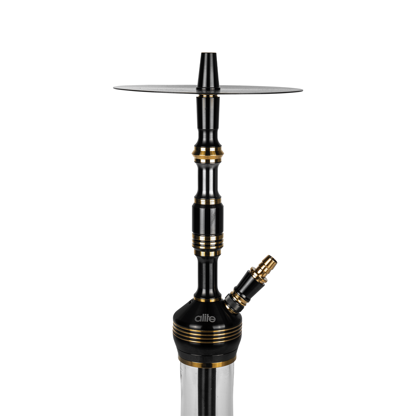 Alite Bash Lounge Black/Gold – Edelstahl Premium Shisha 3