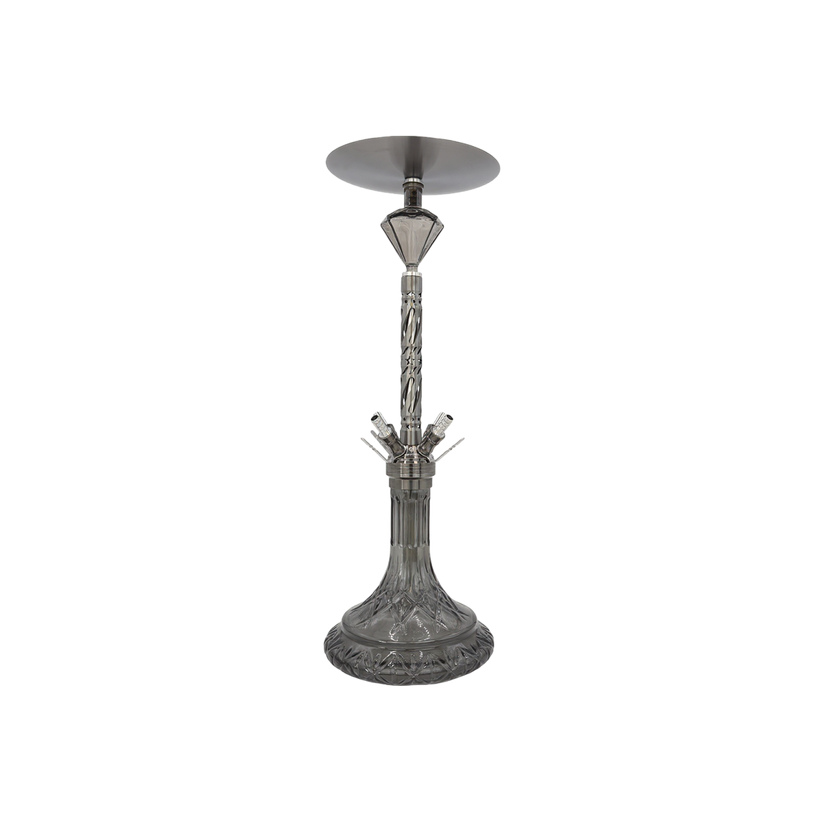 Diamond Hookah - Huracann 10.0 - Silver