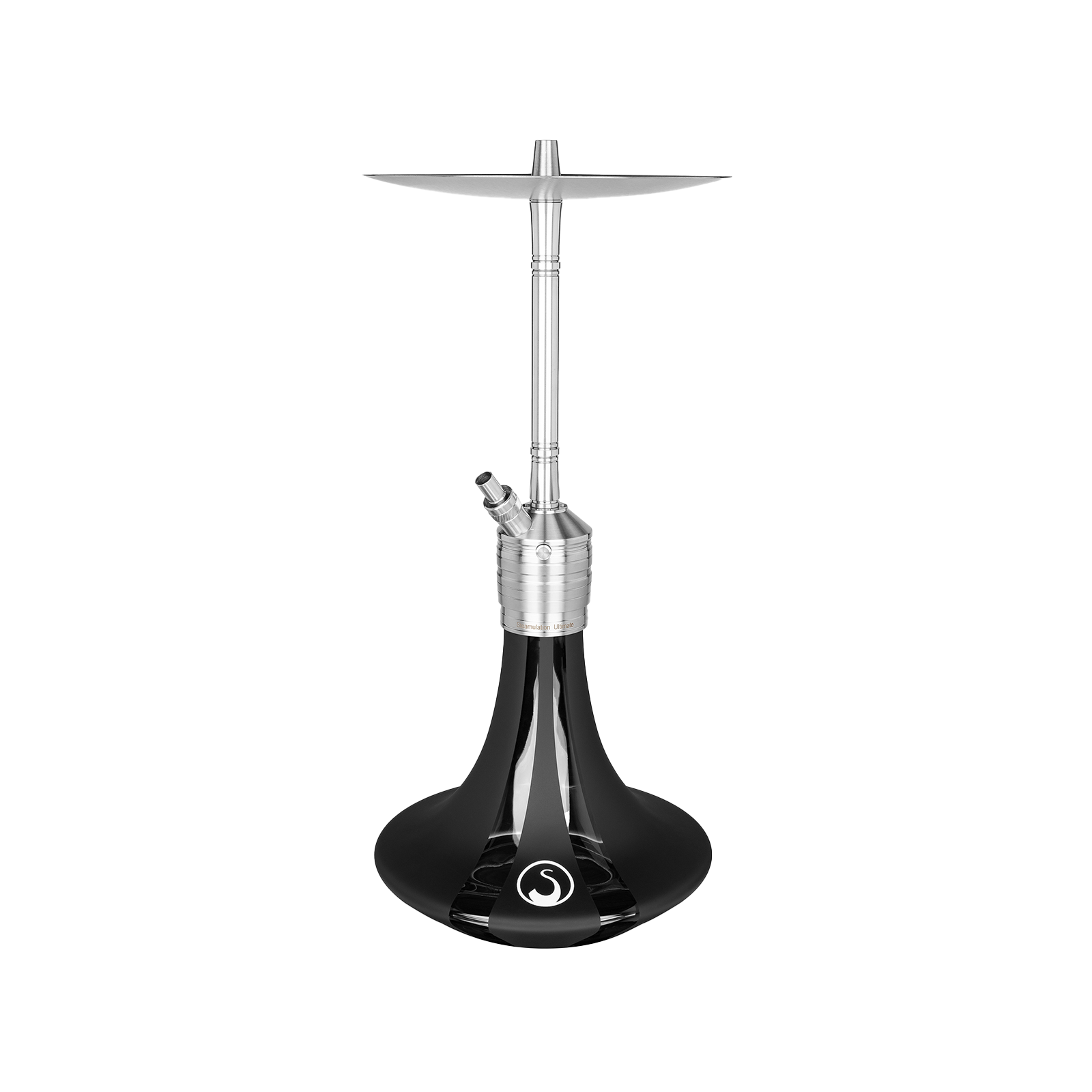 Steamulation Ultimate One Gen. III Black Matt – Profi-Shisha mit 1 Anschluss & Top-Features 1