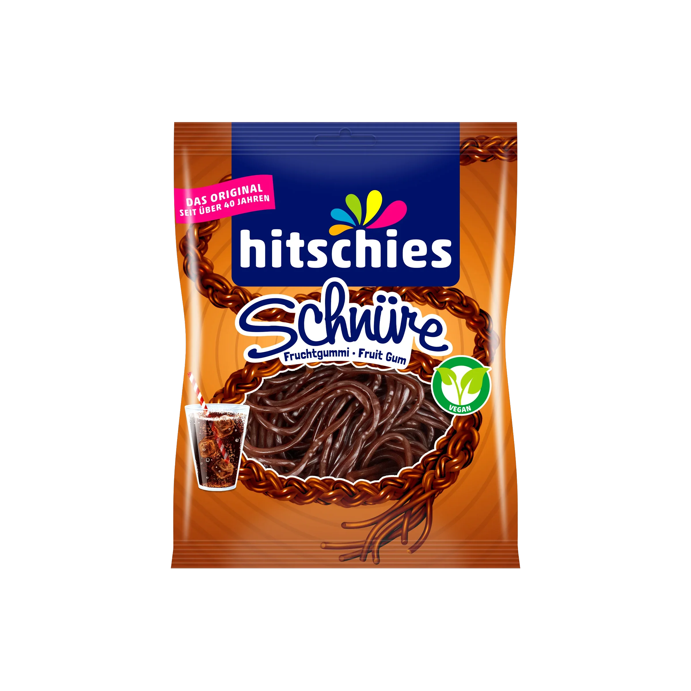 Hitschies Schnüre Cola 125 g | Candys günstig online 2
