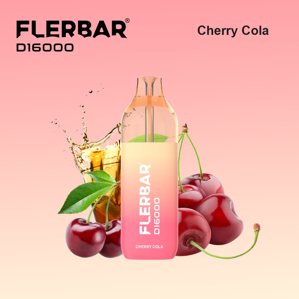Flerbar D16000 Cherry Cola 12ml E-Zigarette – 16000 Puffs 2
