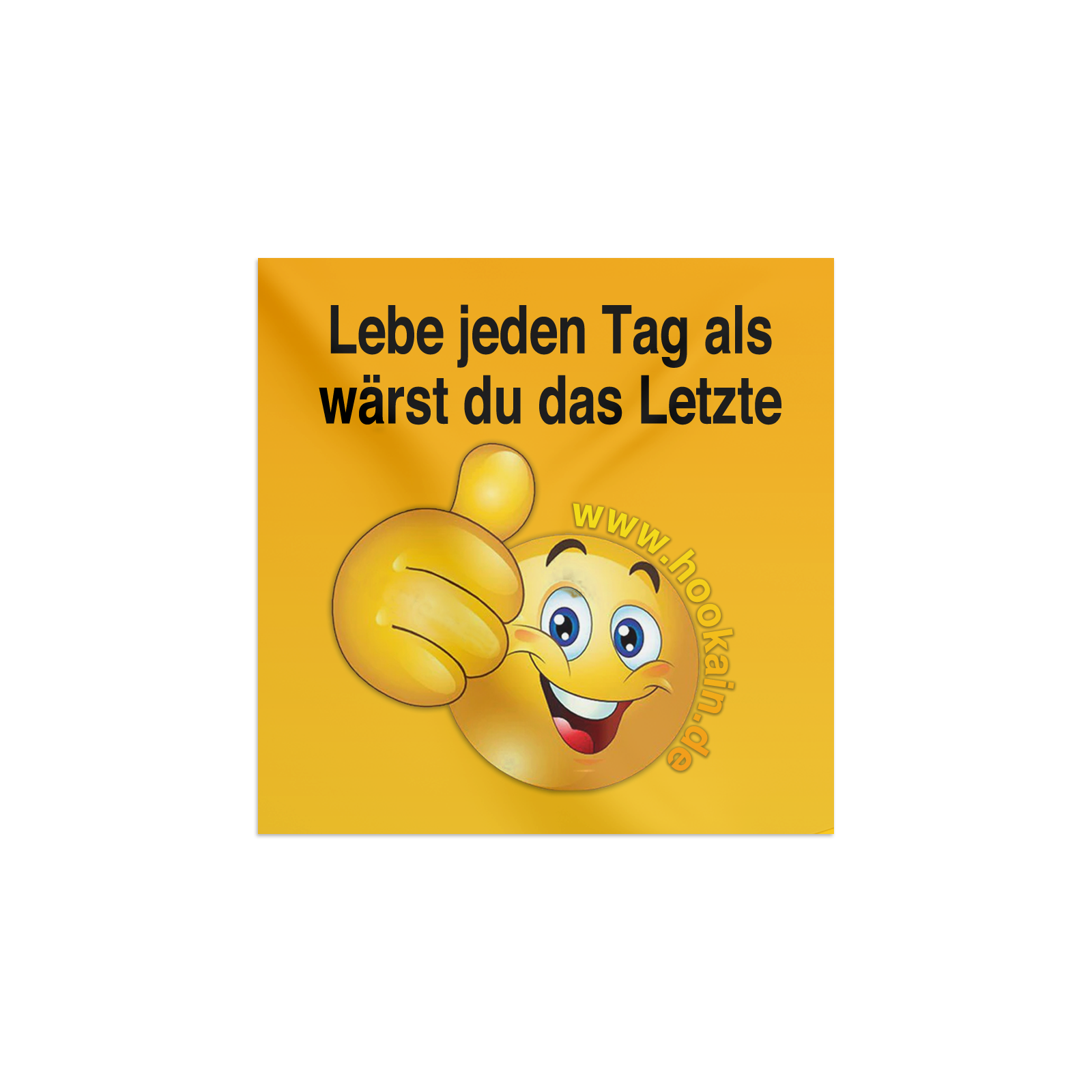 Hookain - Sticker -  Das Letzte - Lustige Party Aufkleber - 7 x 5 cm