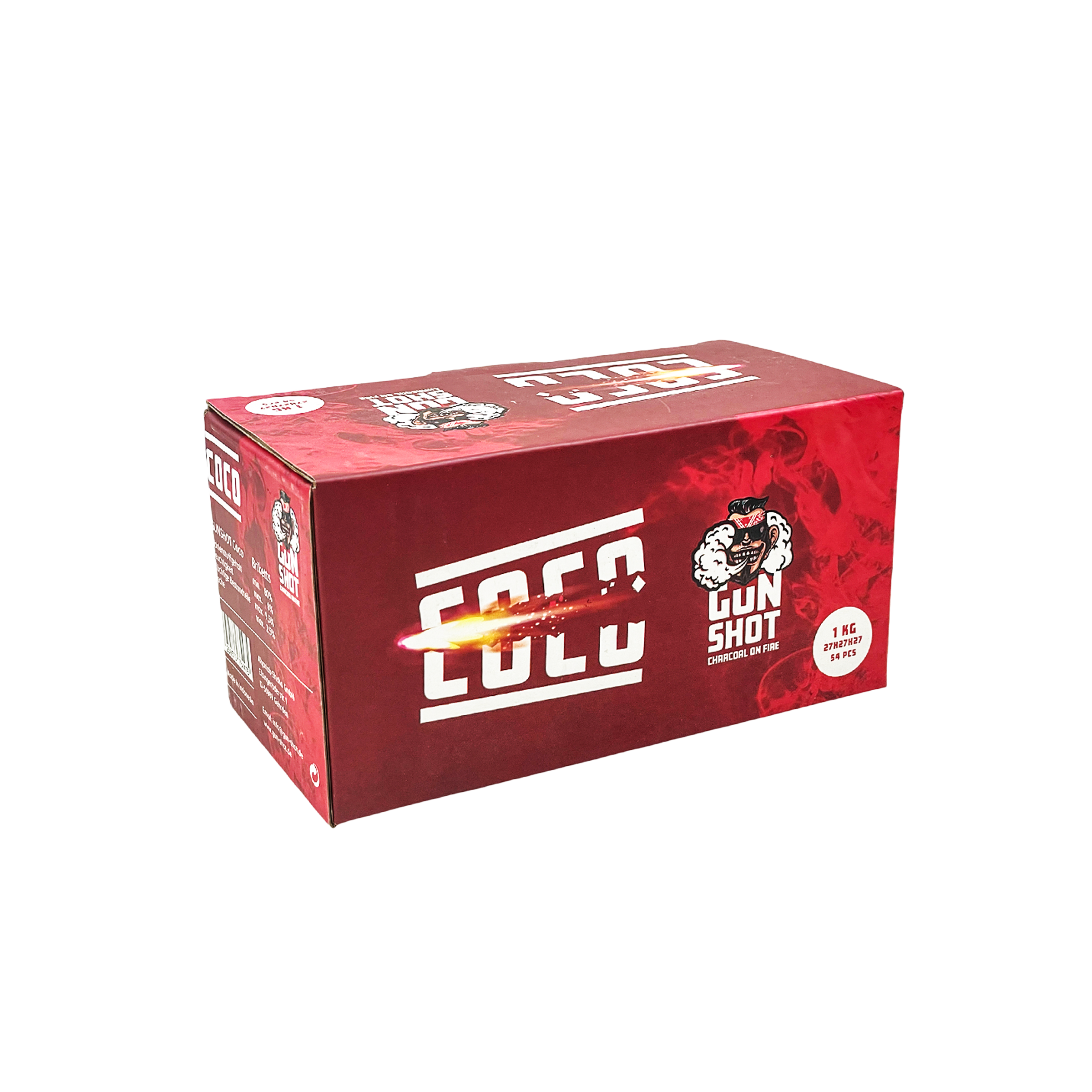 Gun Shot Coco Naturkohle 27mm - G&uuml;nstig Online bestellen 2