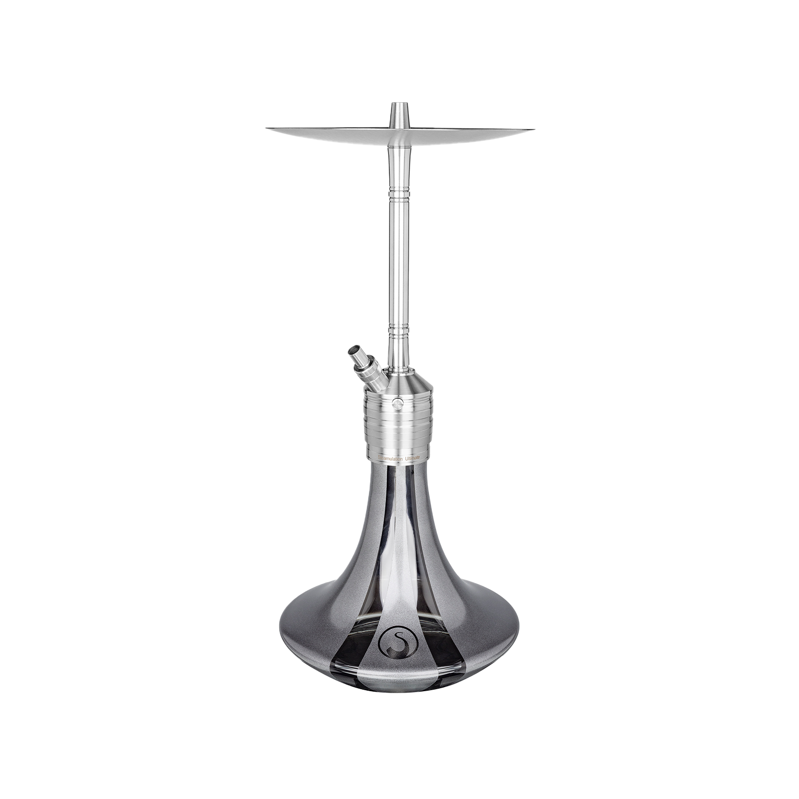 Steamulation Ultimate One Gen. III Graphite Metallic – Profi-Shisha mit 1 Anschluss & Top-Features 1