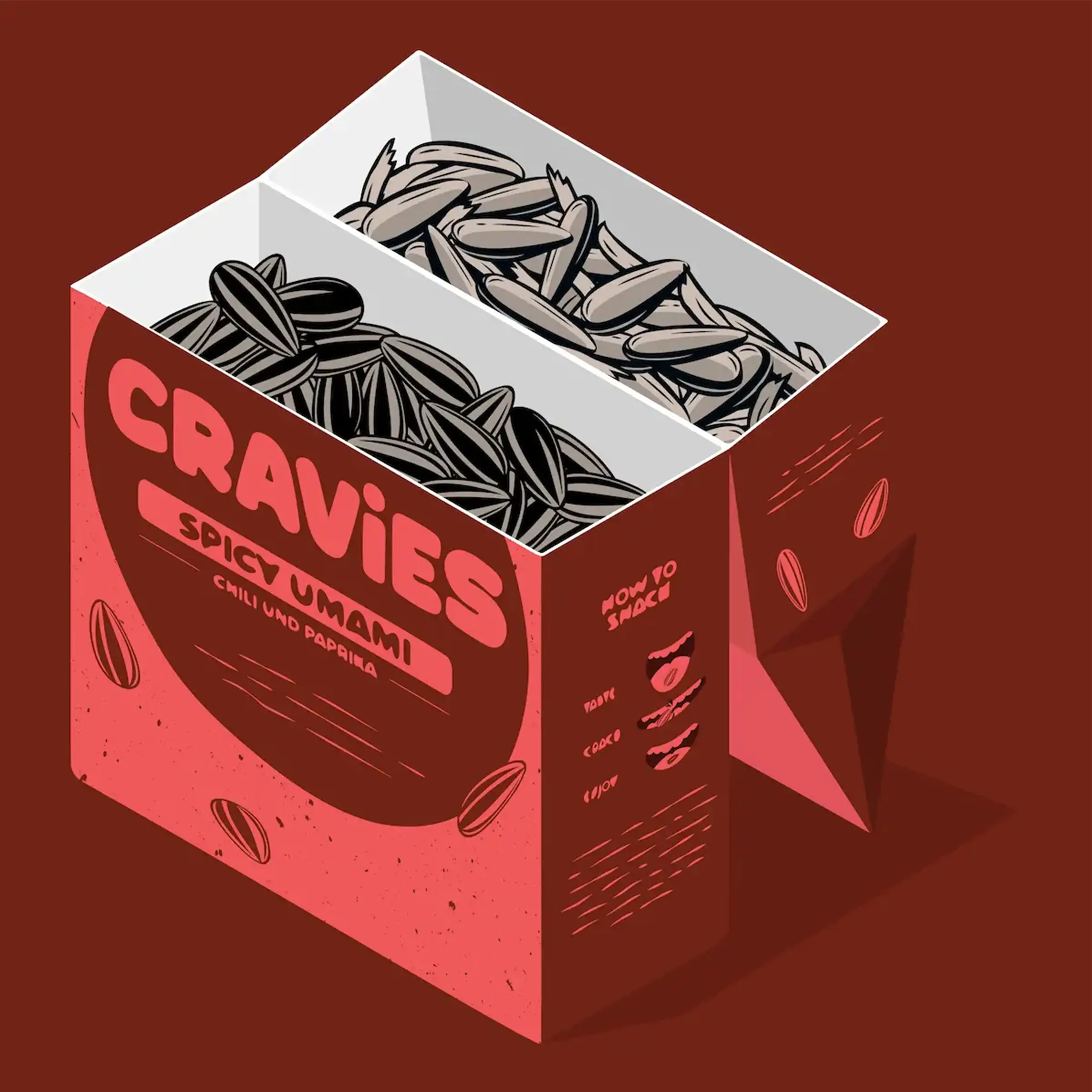 Cravies - Spicy Umami - Sunflower seeds - 60 g Cravies Sonnenblumenkerne Spicy Umami 60g | Günstig Online 2