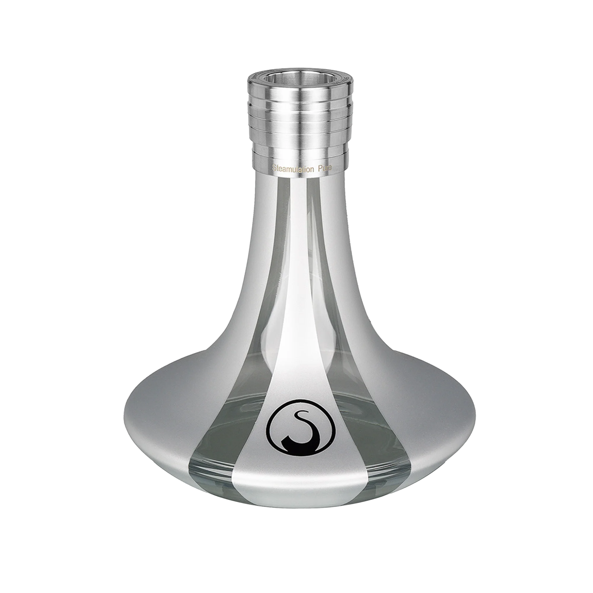 Steamulation Pure One Silver Matt Metallic Premium Shisha günstig kaufen 2