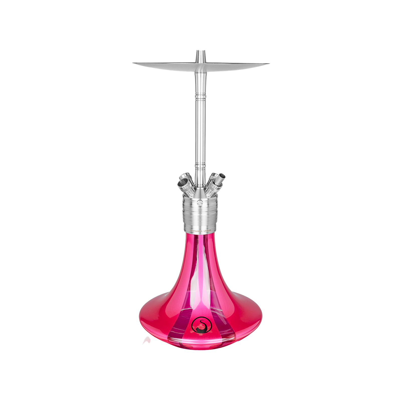 Steamulation Gen. III Pink Metallic Shisha – Premium 4-Schlauch Wasserpfeife 1