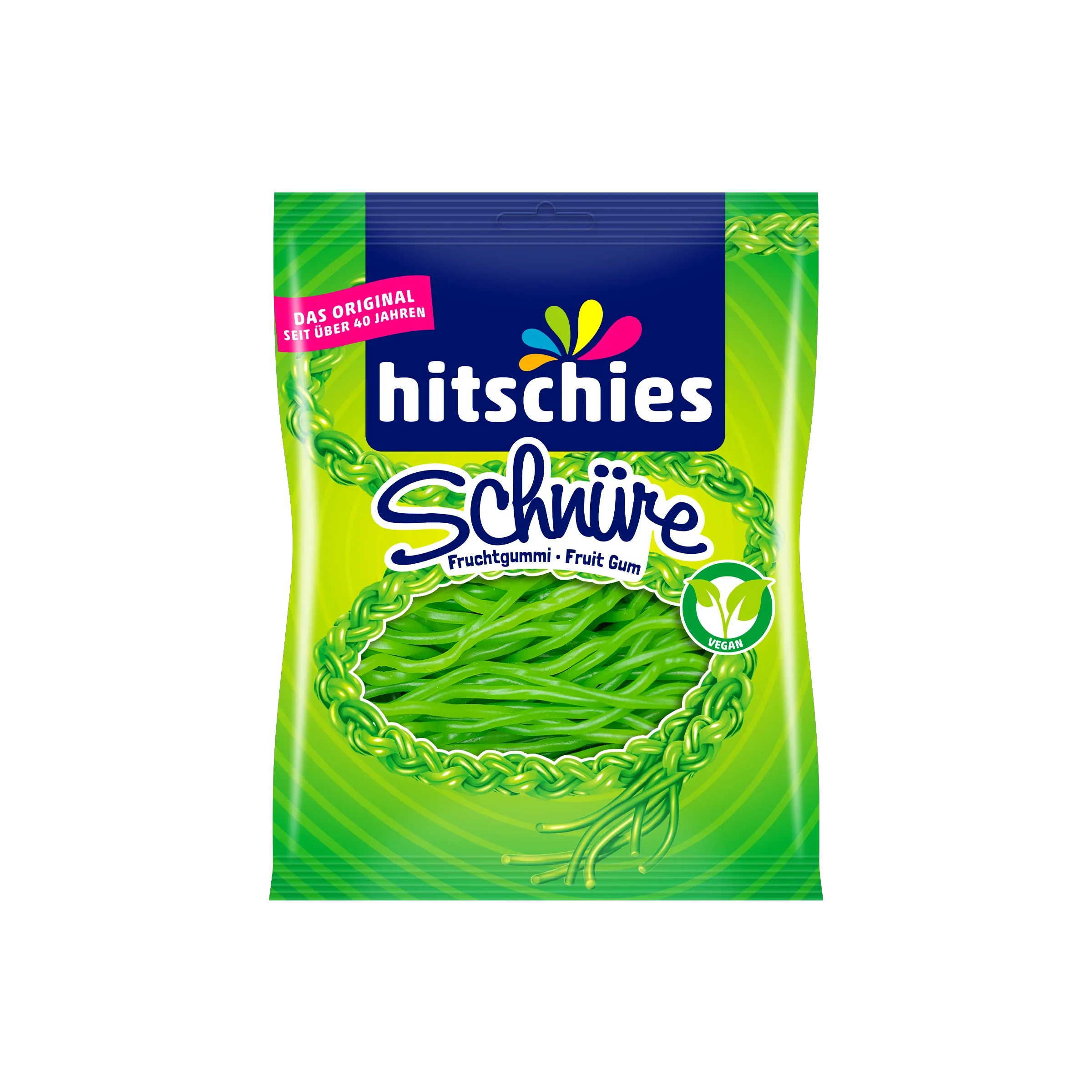 Hitschies Schnüre Apfel 125 g | Candys günstig online 2