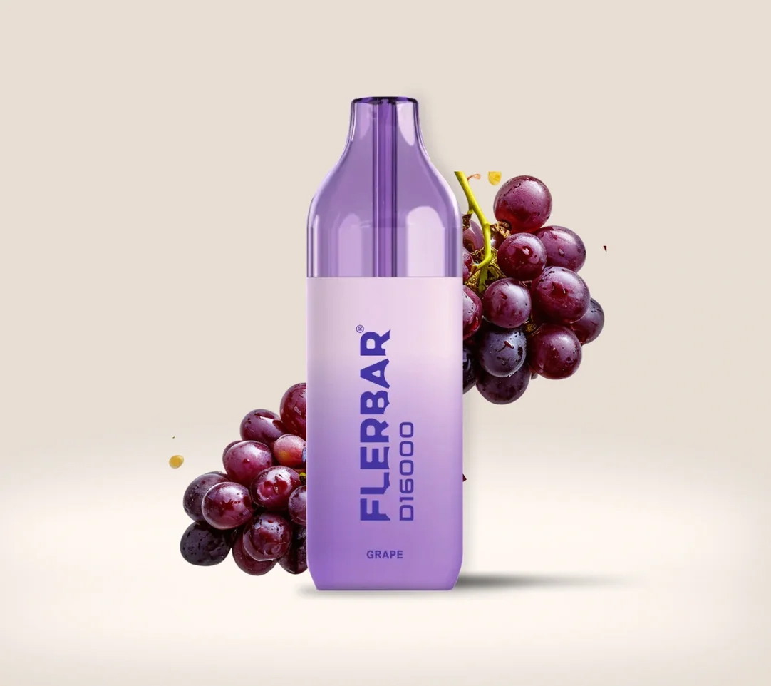 Flerbar D16000 Grape 12ml E-Zigarette – 16000 Züge