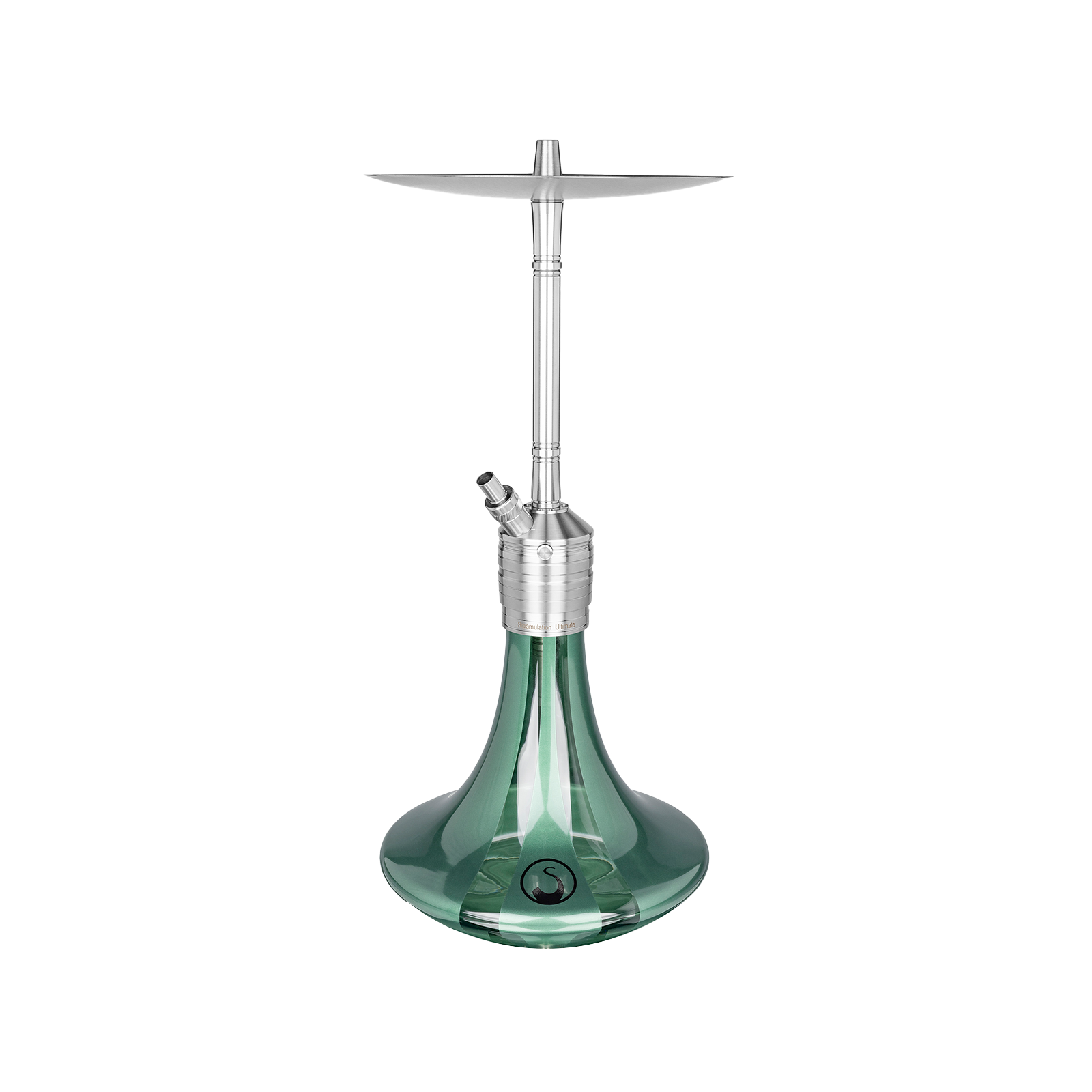 Steamulation Ultimate One Gen. III Emerald Green Metallic – Profi-Shisha mit 1 Anschluss & Top-Features 1