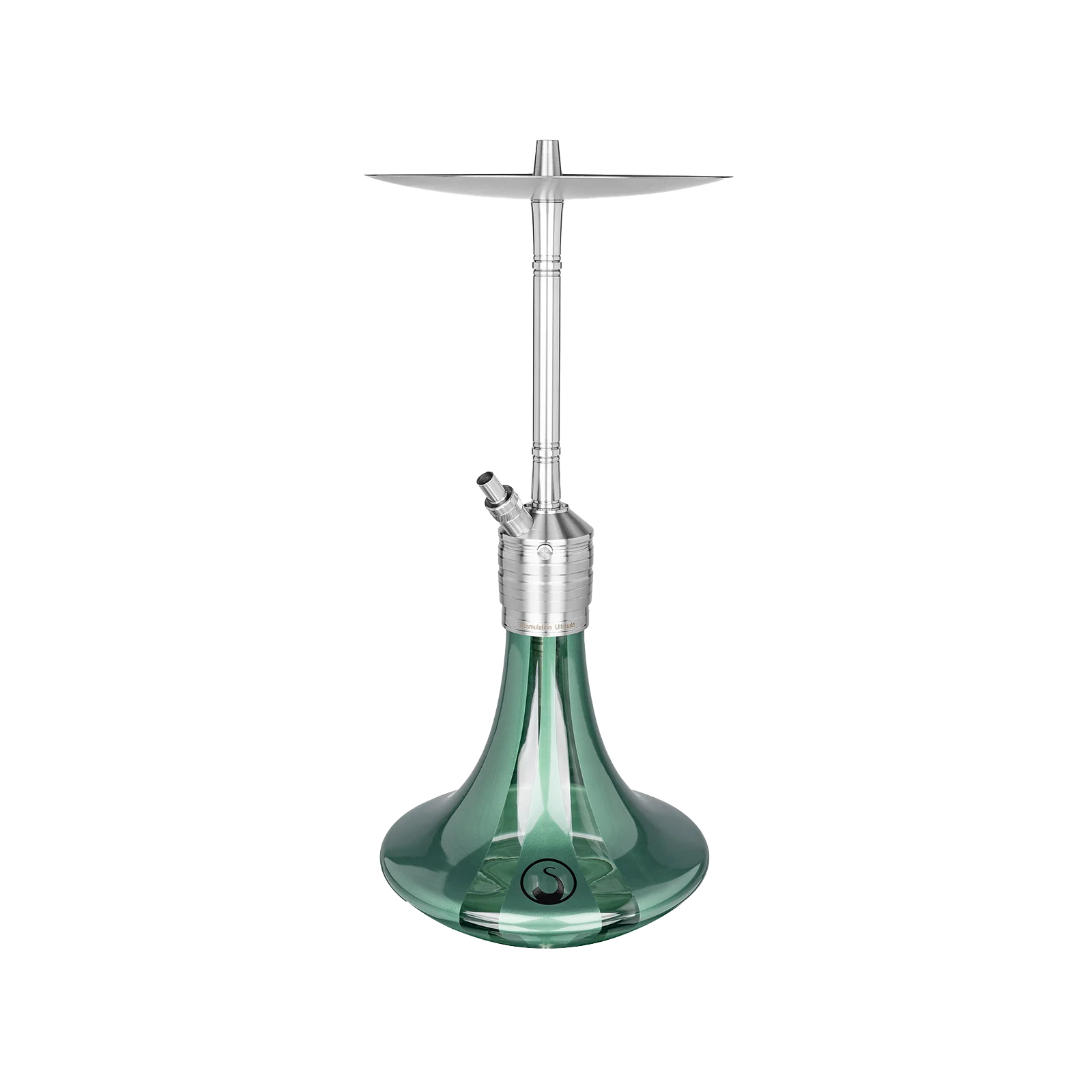 Steamulation Ultimate One Gen. III Emerald Green Metallic – Profi-Shisha mit 1 Anschluss & Top-Features 1