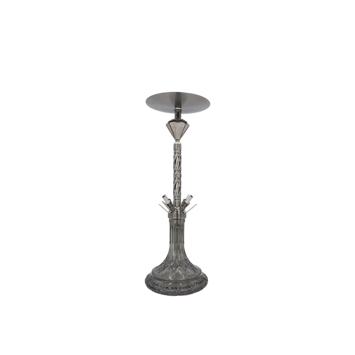 Diamond Hookah - Huracann 10.0 - Silver