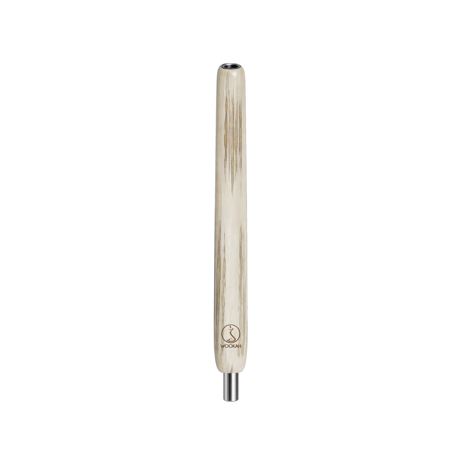 Wookah Holzmundstück Taupe – Handgefertigt & Edelstahl V2A 1
