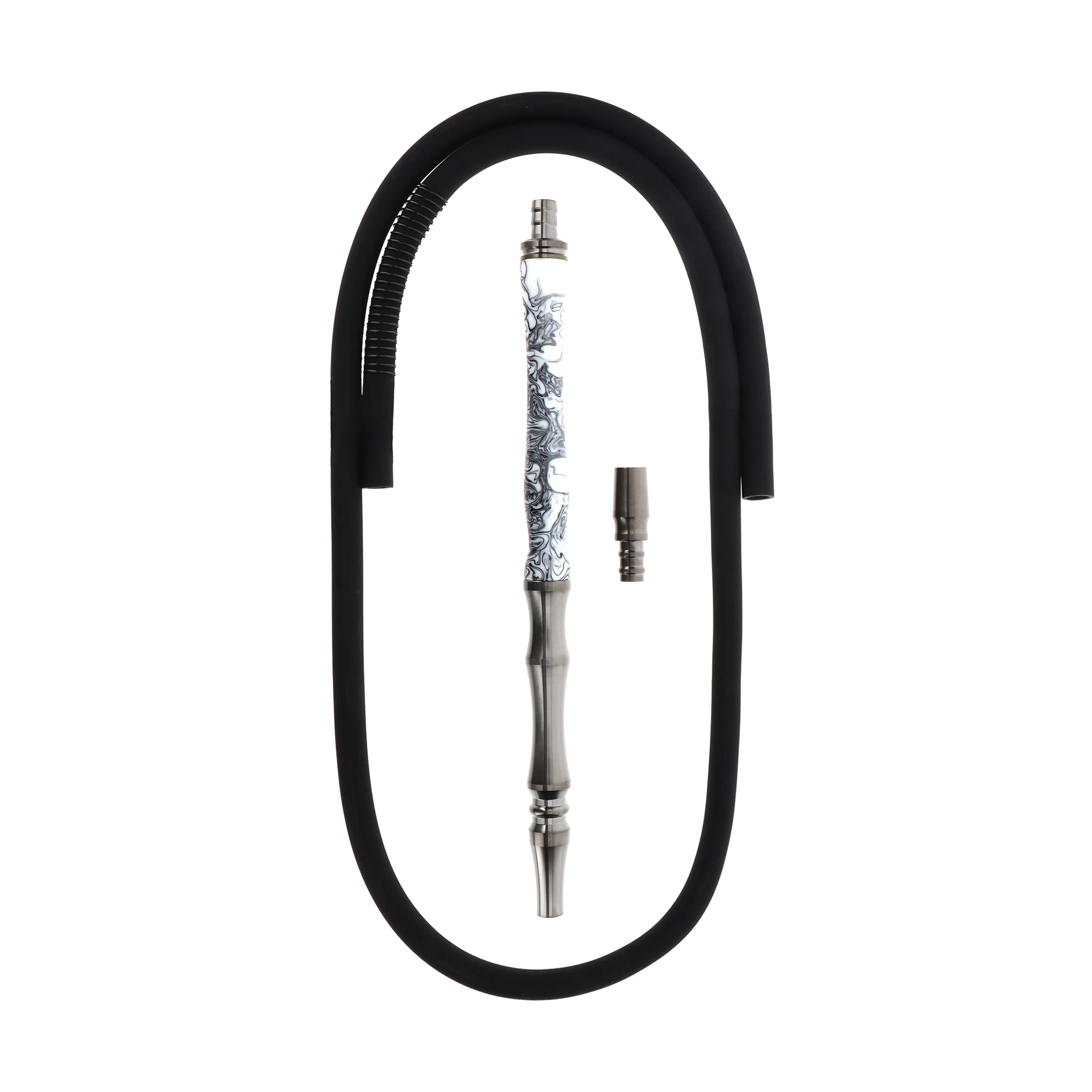 Invi - Recursion - - Hose Set -  - Stainless Steel - 18/8 - Gun Metal - Black - Weiss