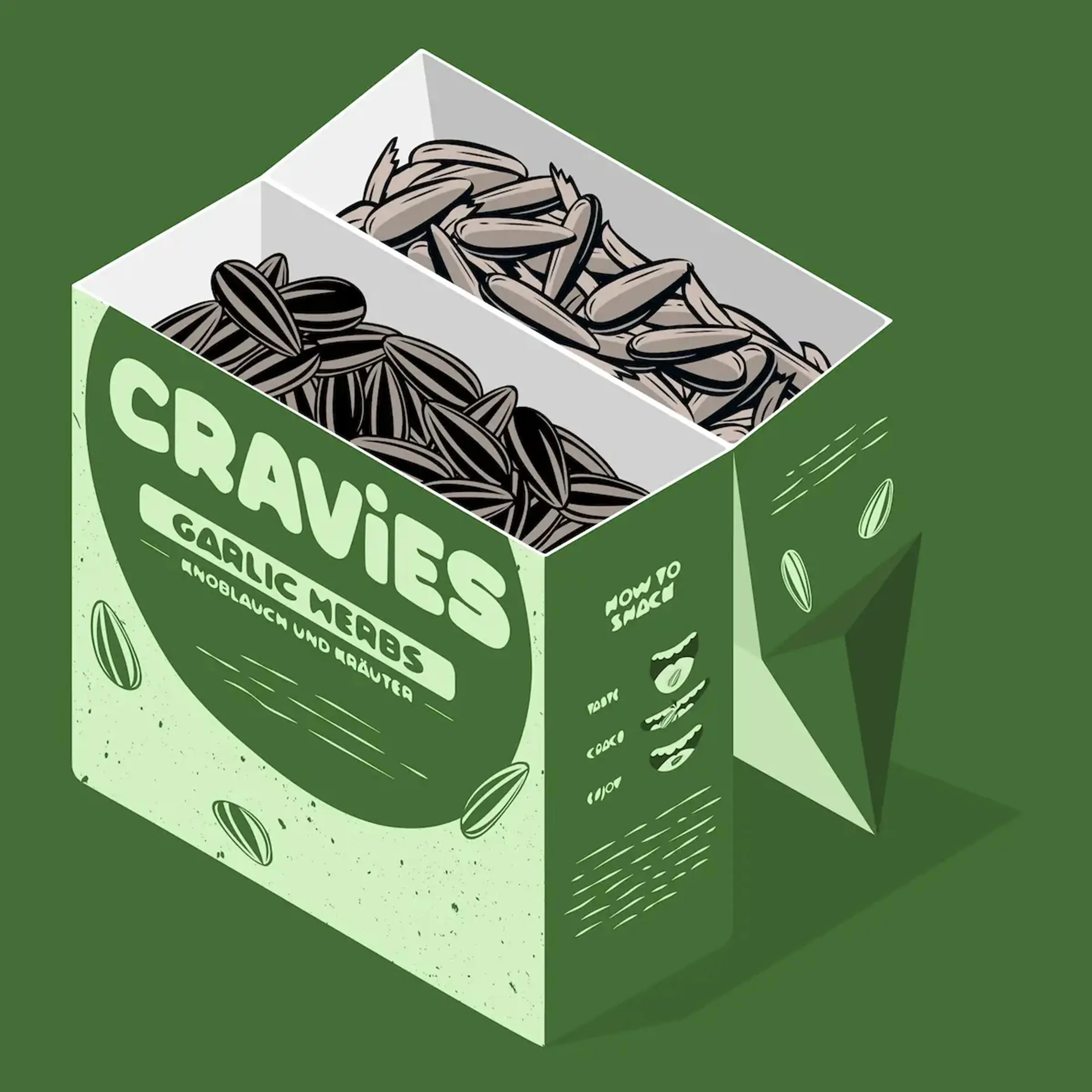 Cravies Sunflower seeds  Garlic Herbs 60 g | Cheap Online 2