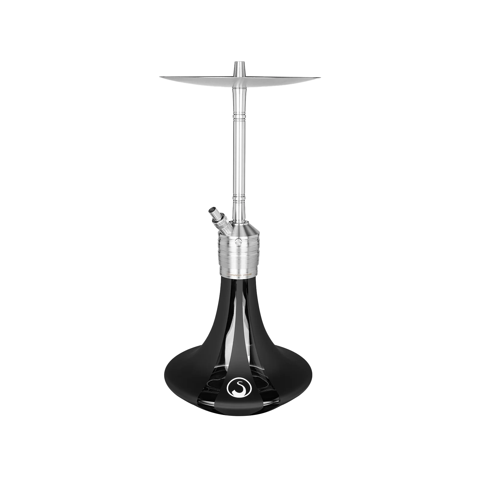 Steamulation Ultimate One Gen. III Black Matt – Profi-Shisha mit 1 Anschluss & Top-Features 1