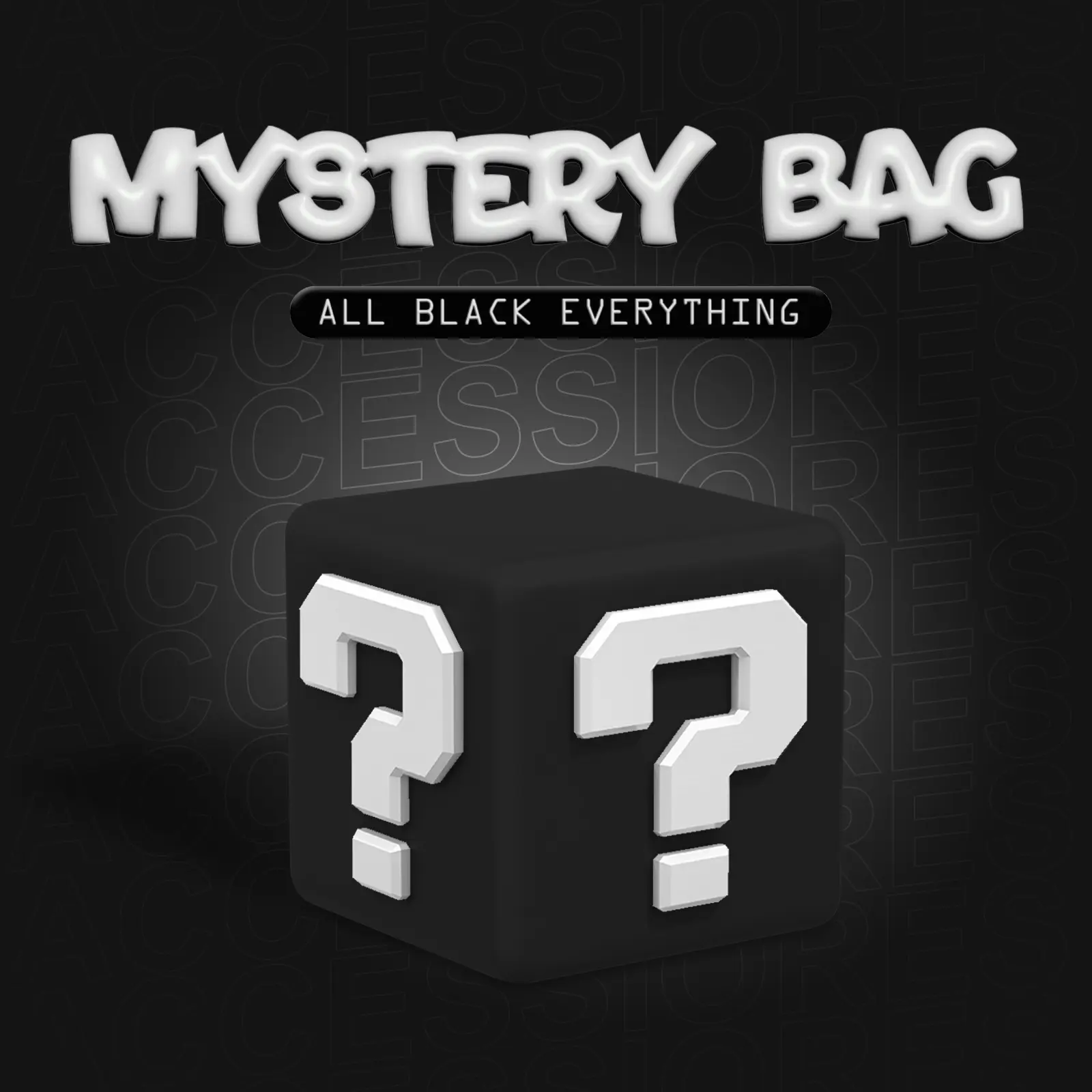 Mystery Bag Shisha Accessories All Black Everything | Mysteriöse Sonderangebote günstig bestellen  - 1